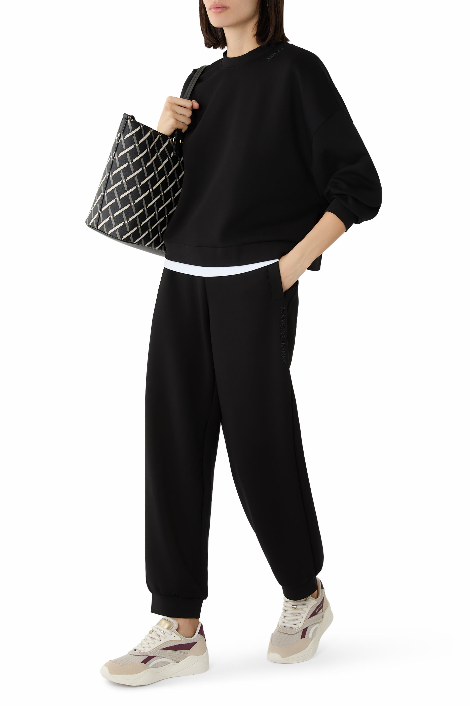 Cropped Crewneck Sweatshirt