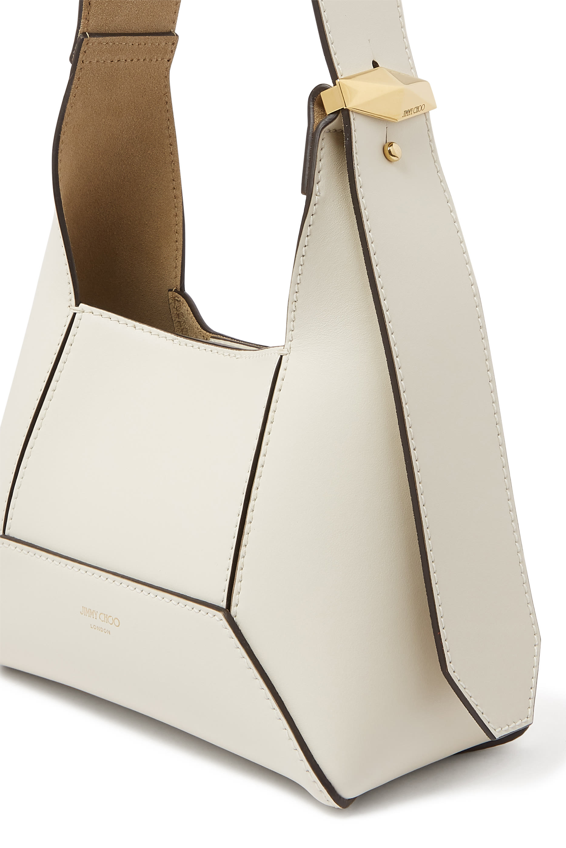 حقيبة هوبو صغيرة بتصميم معين