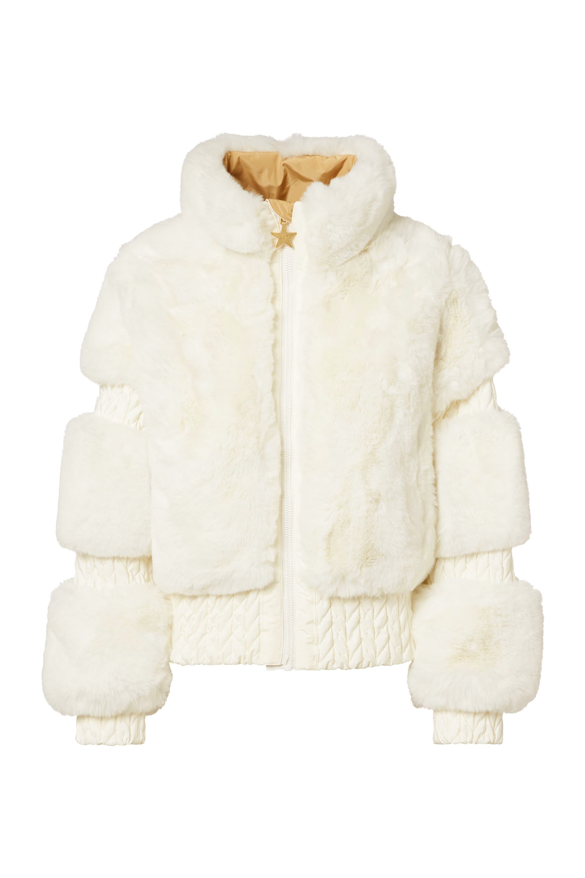 جاكيت تزلج بفرو