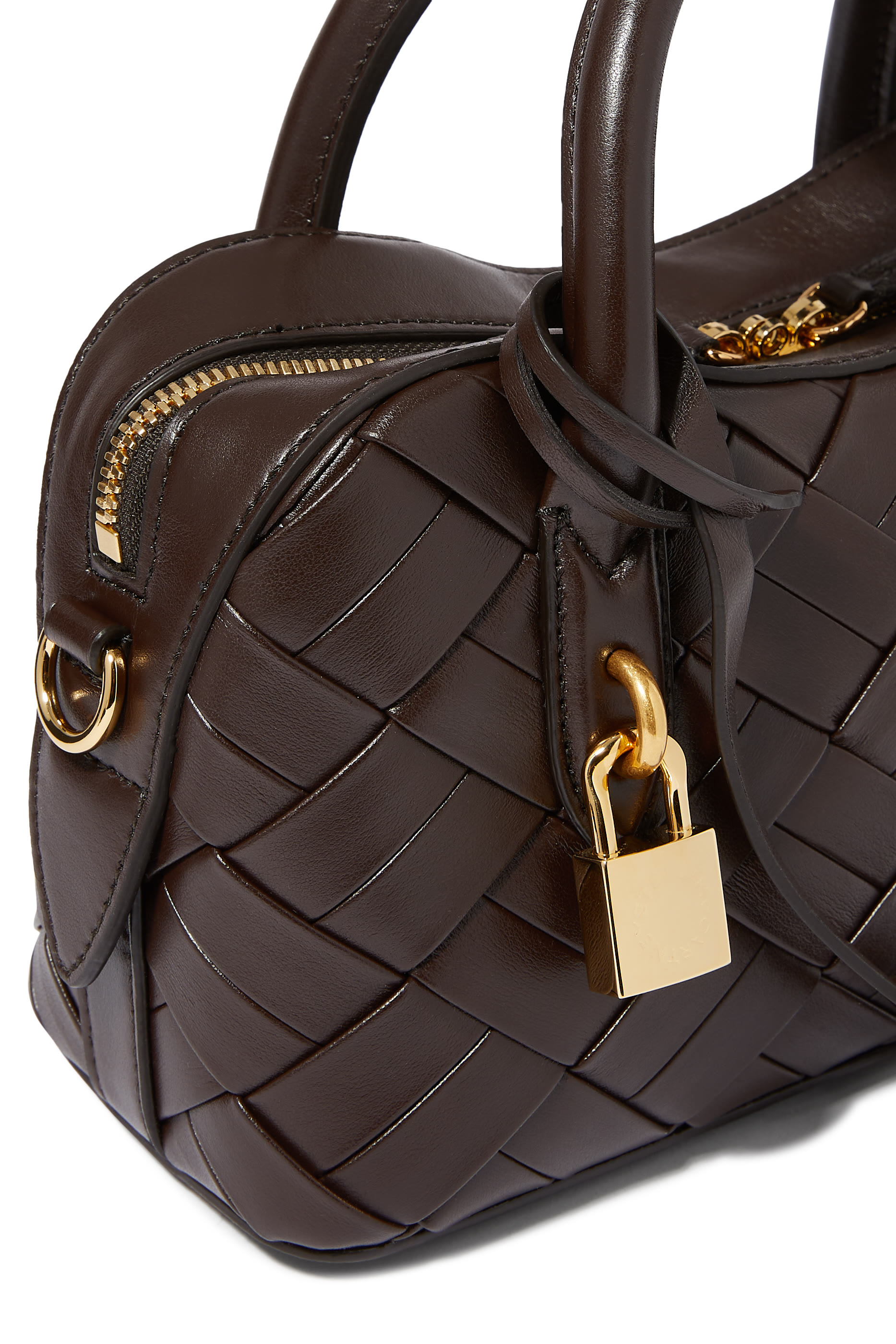 حقيبة كتف رايدر بتصميم مجدول