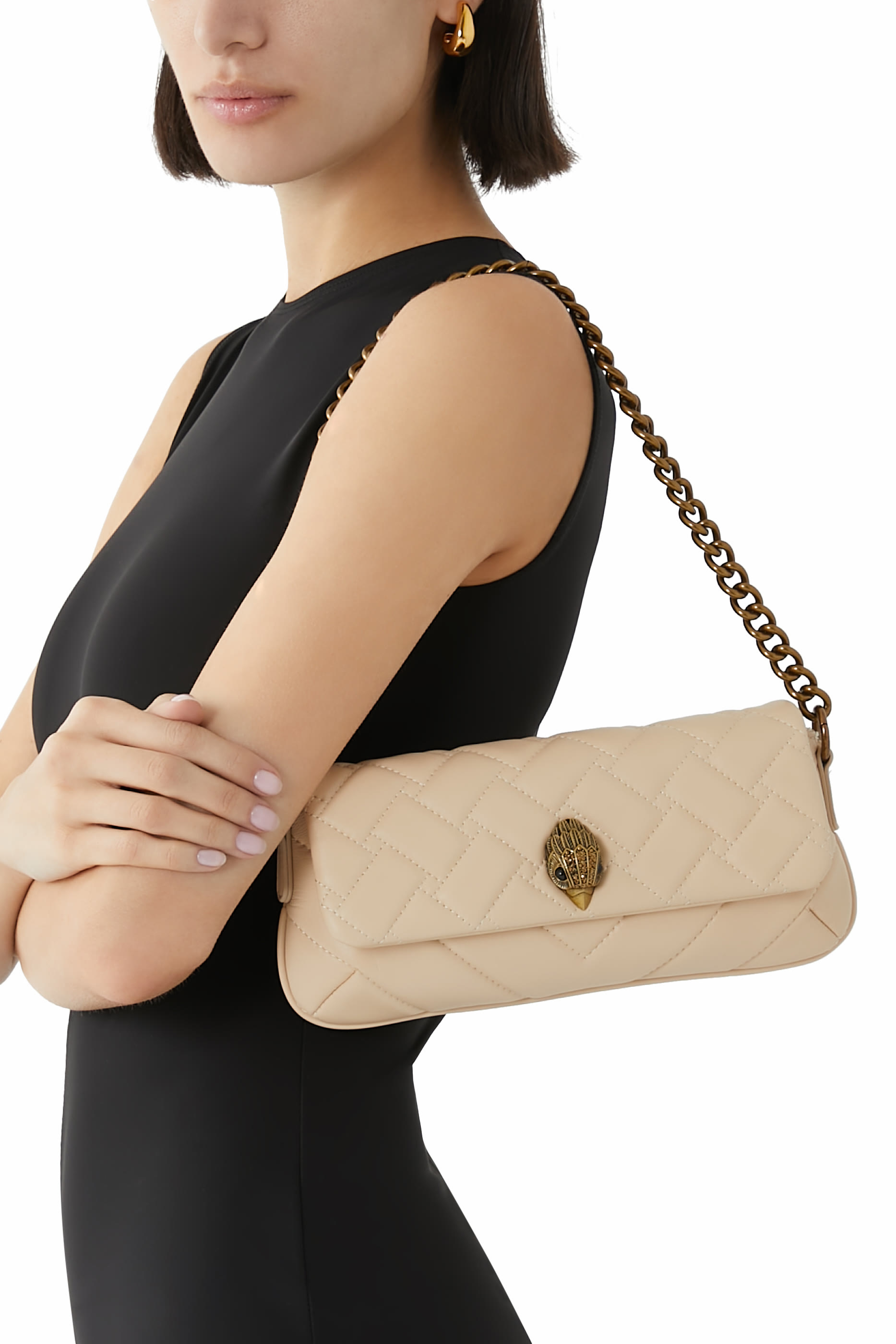 حقيبة كتف كنسينغتون بتصميم مستطيل