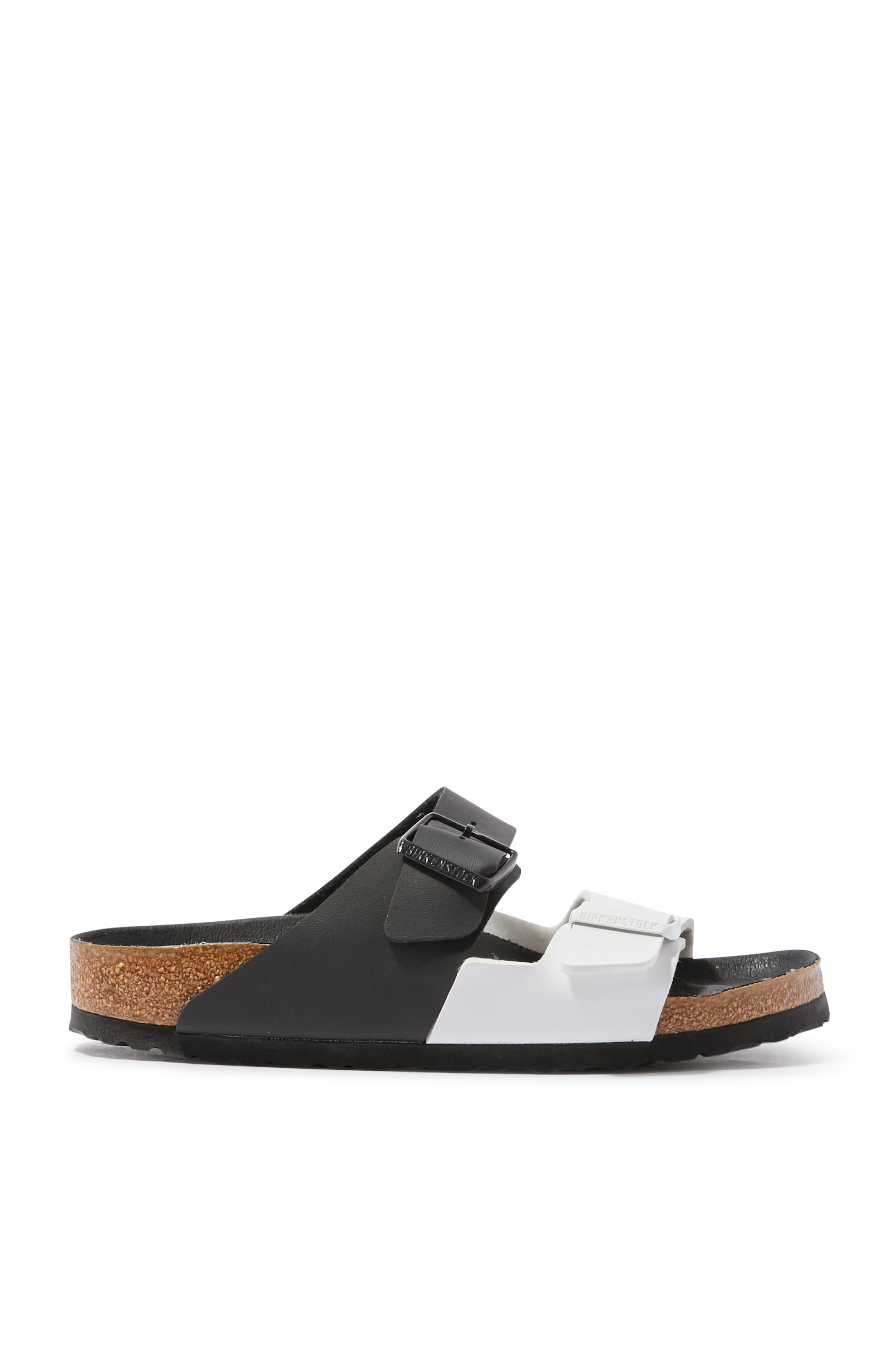 حذاء أريزونا سبليت مفتوح باللونين الأبيض والأسود