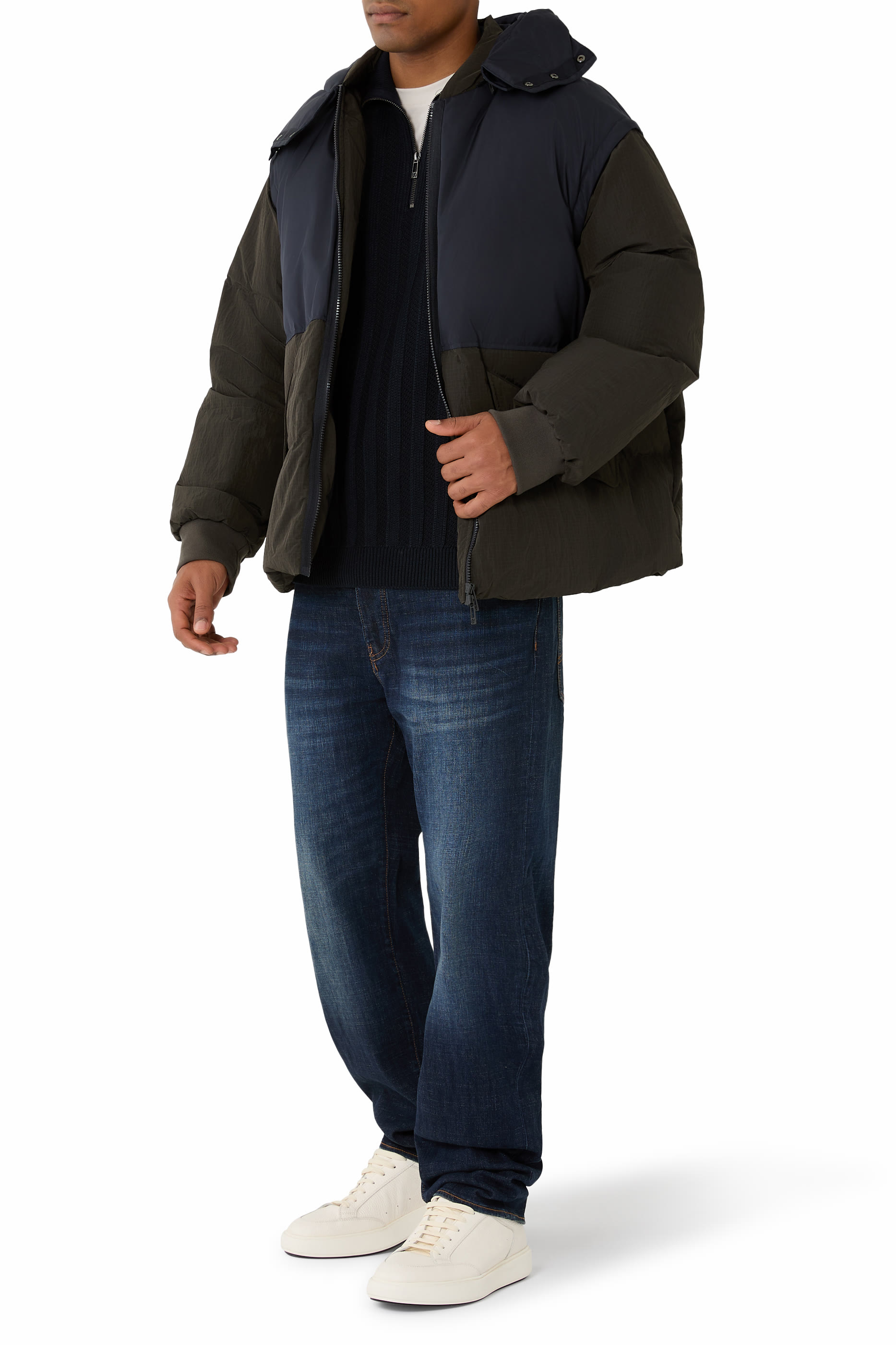 جاكيت ايربن اكسبيديشن مبطن بالزغب بقصة عادية