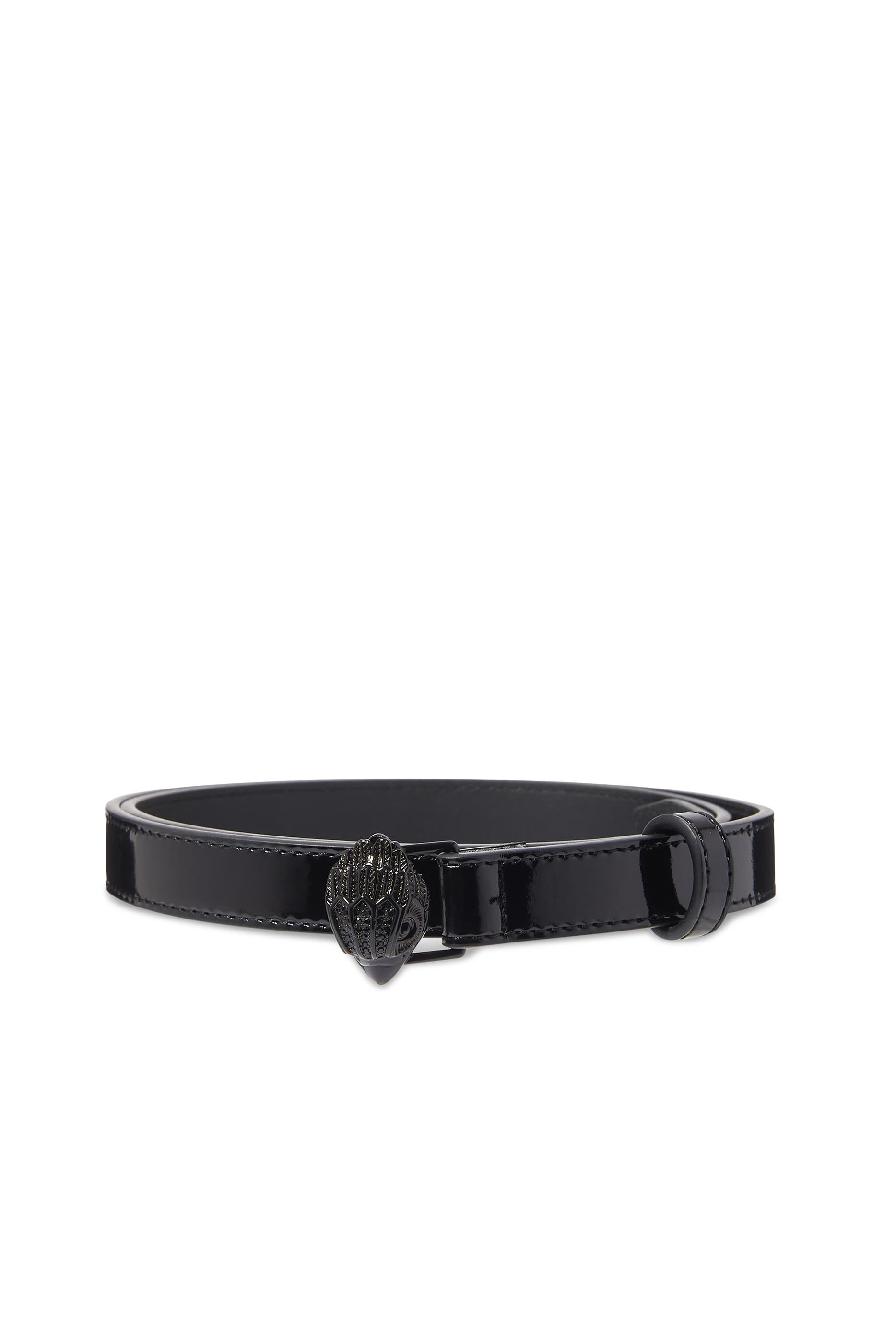 حزام بإبزيم مزين بشعار الماركة