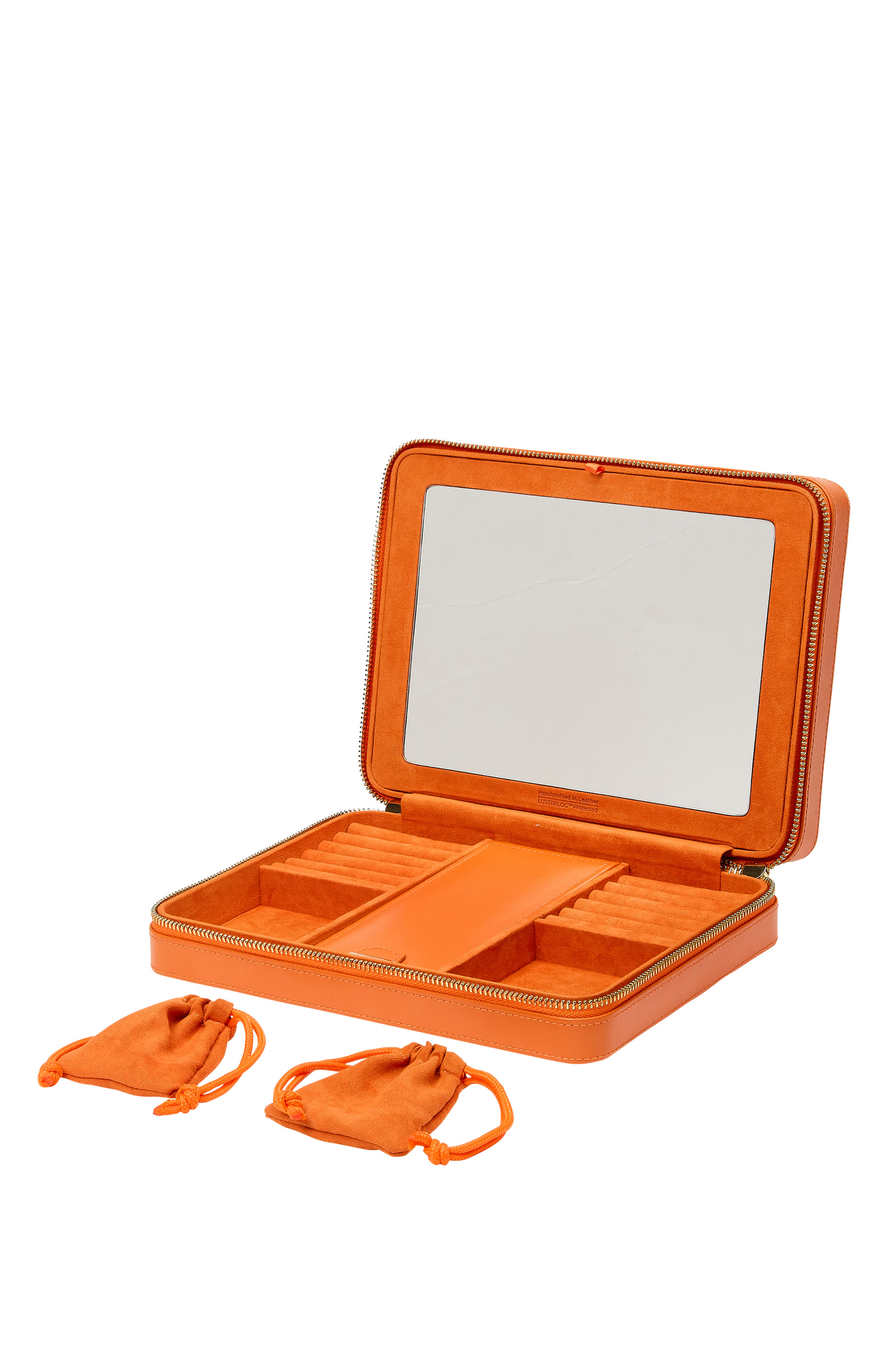 حافظة مجوهرات كبيرة ماريا بسحاب