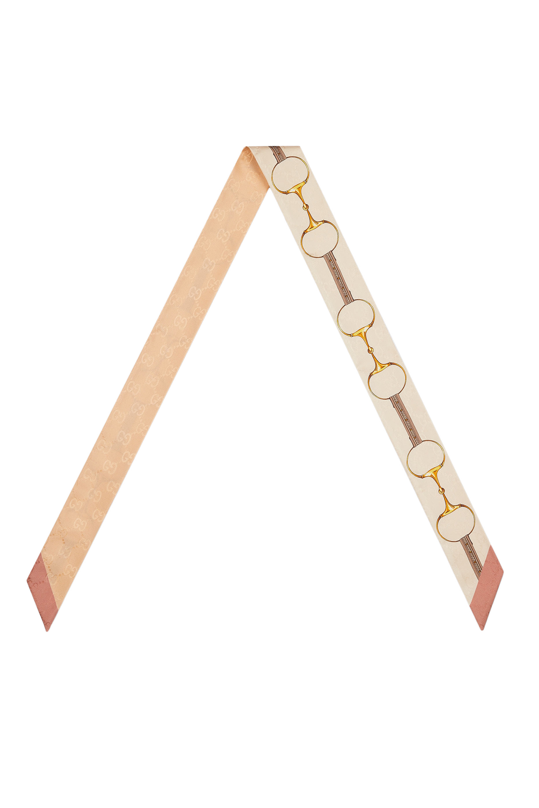 ربطة عنق حرير بطبعات لجام الحصان