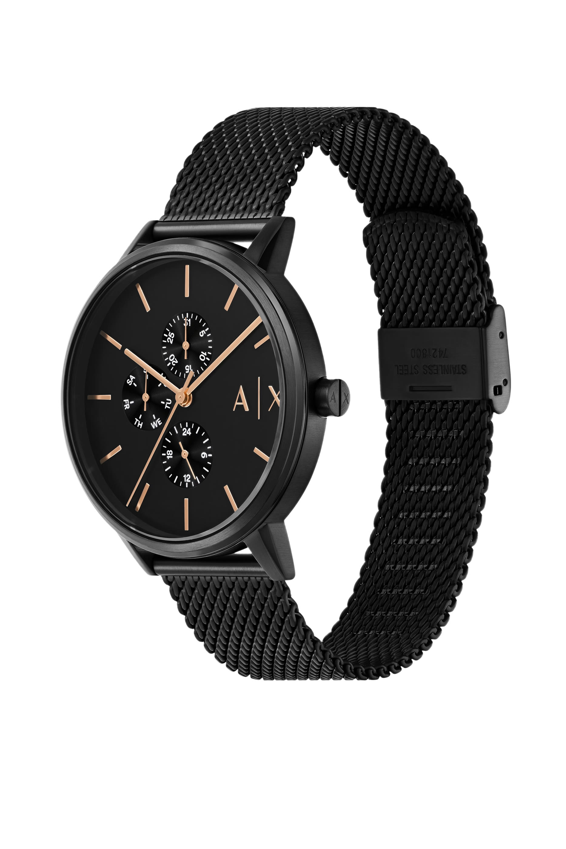 طقم قلادة وساعة كايد كوارتز