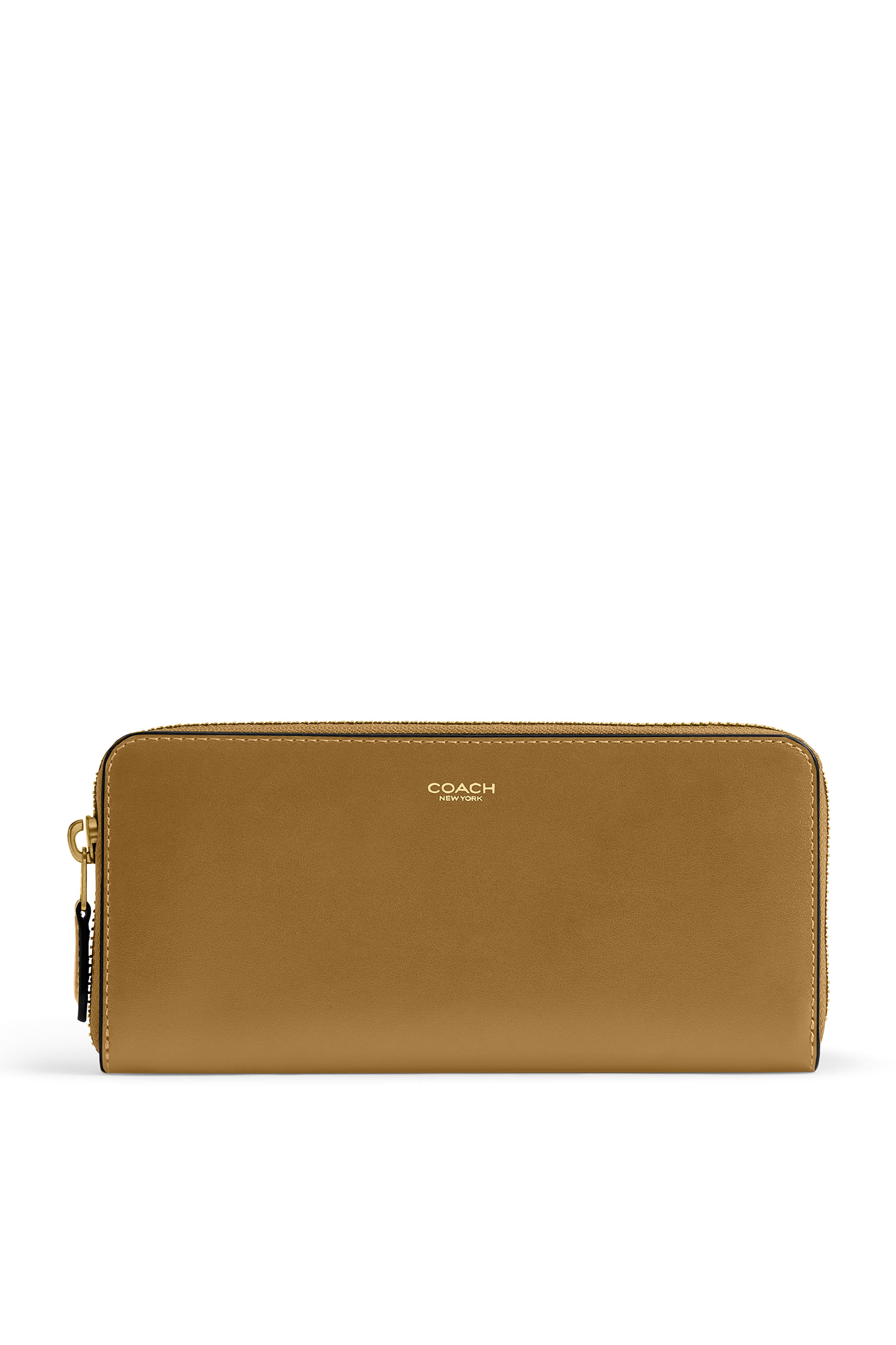 محفظة نيويورك بتصميم أكورديون رفيع بسحاب