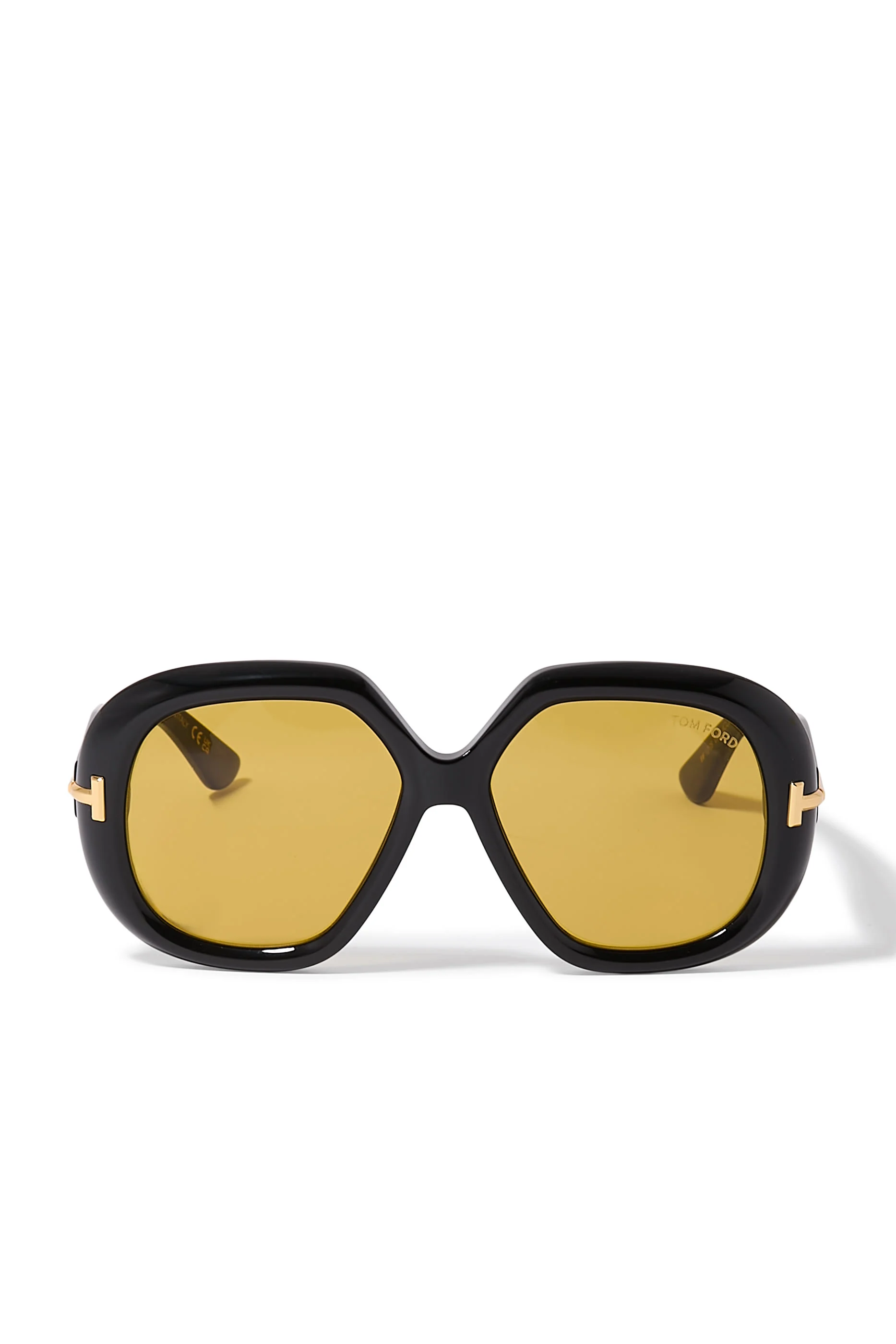 نظارة شمسية بإطار كبير