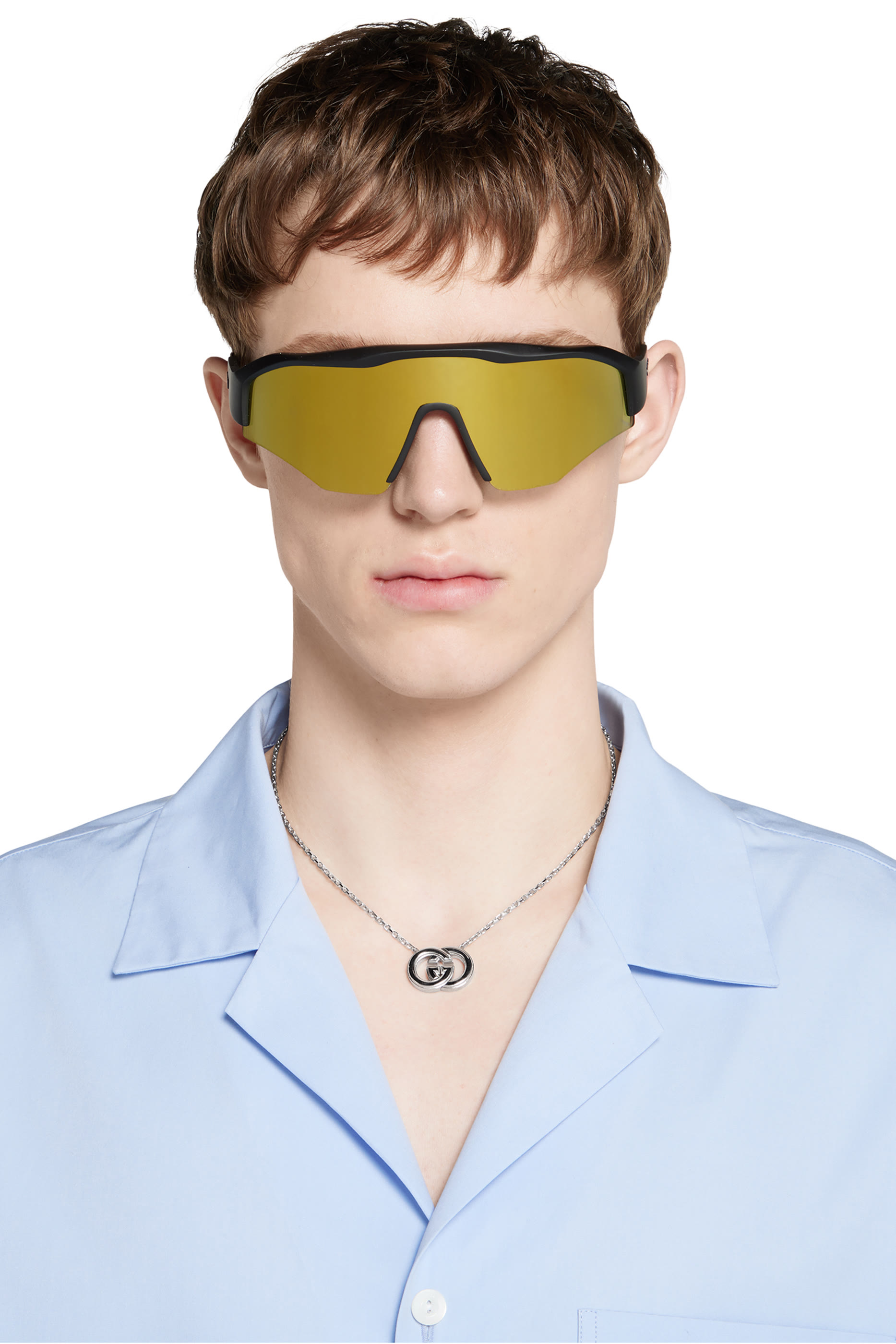 نظارة شمسية بإطار مستطيل