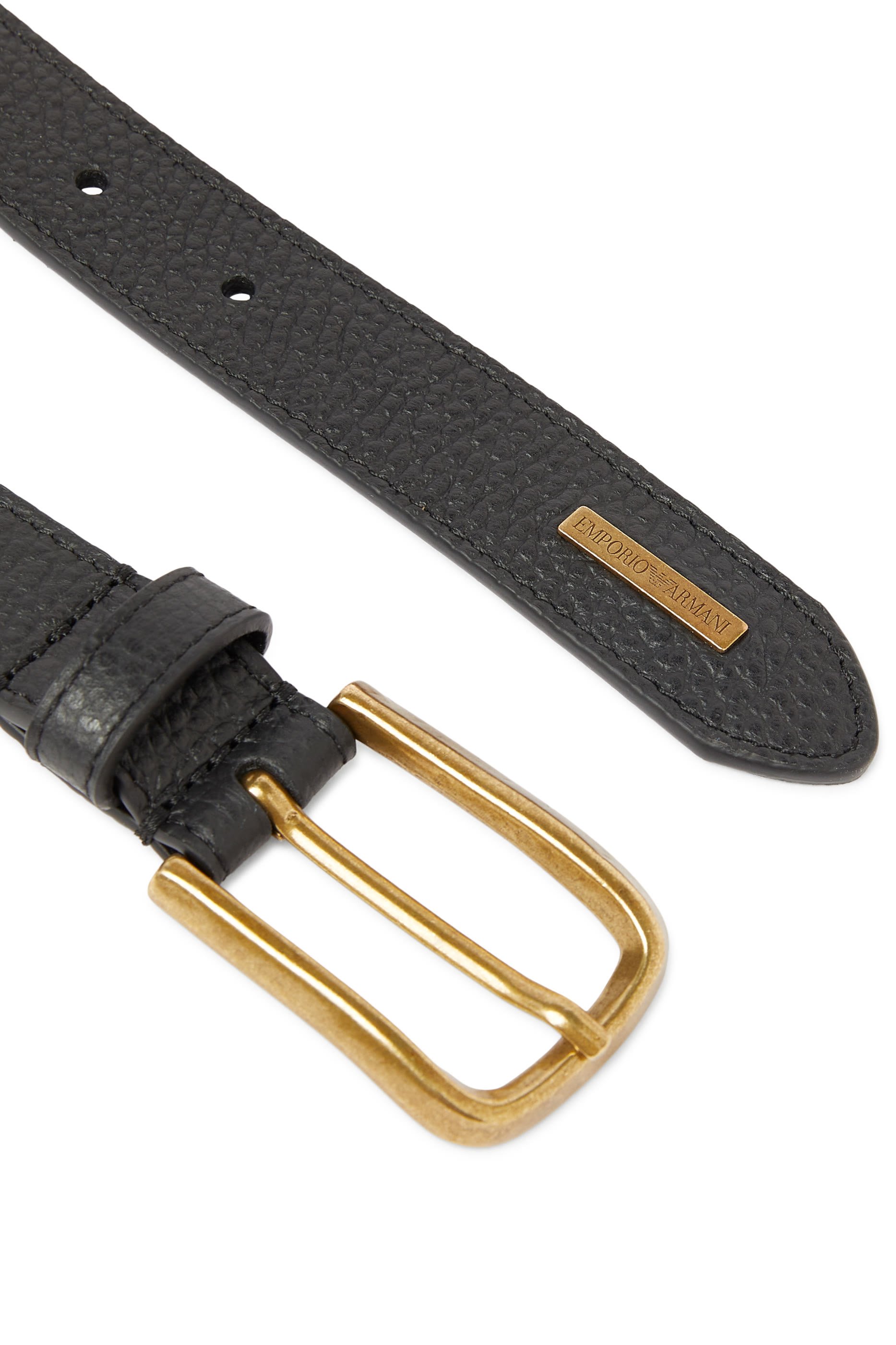 حزام كلاسيكي بشعار الماركة