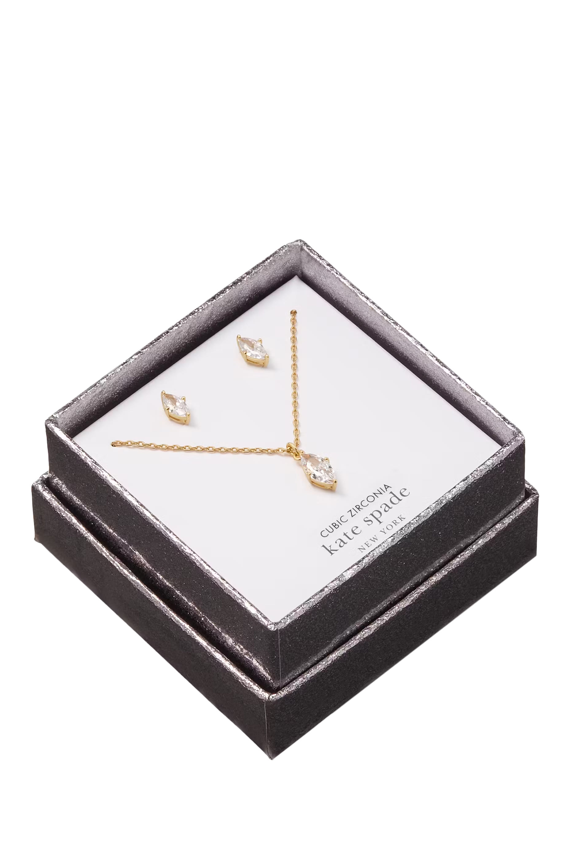 طقم سيج بكريستال سوليتير