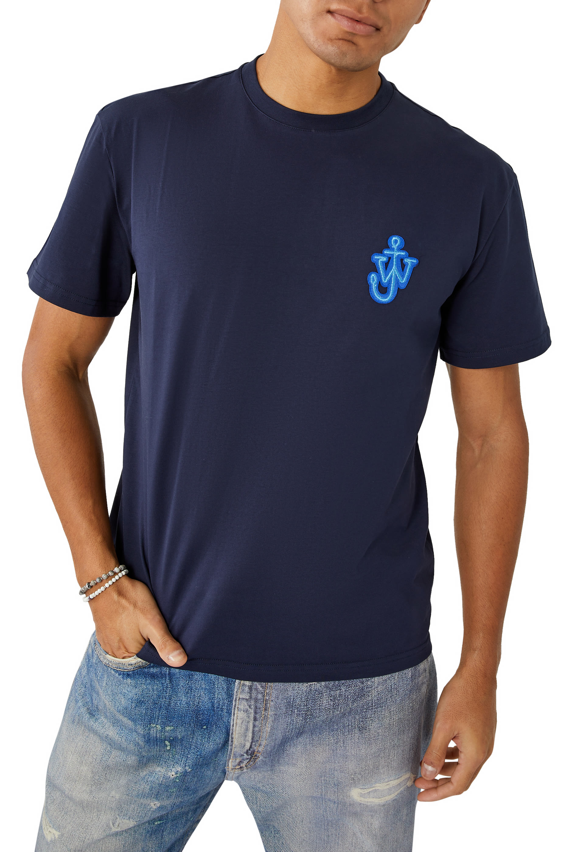 تيشيرت برقعة شعار المرساة