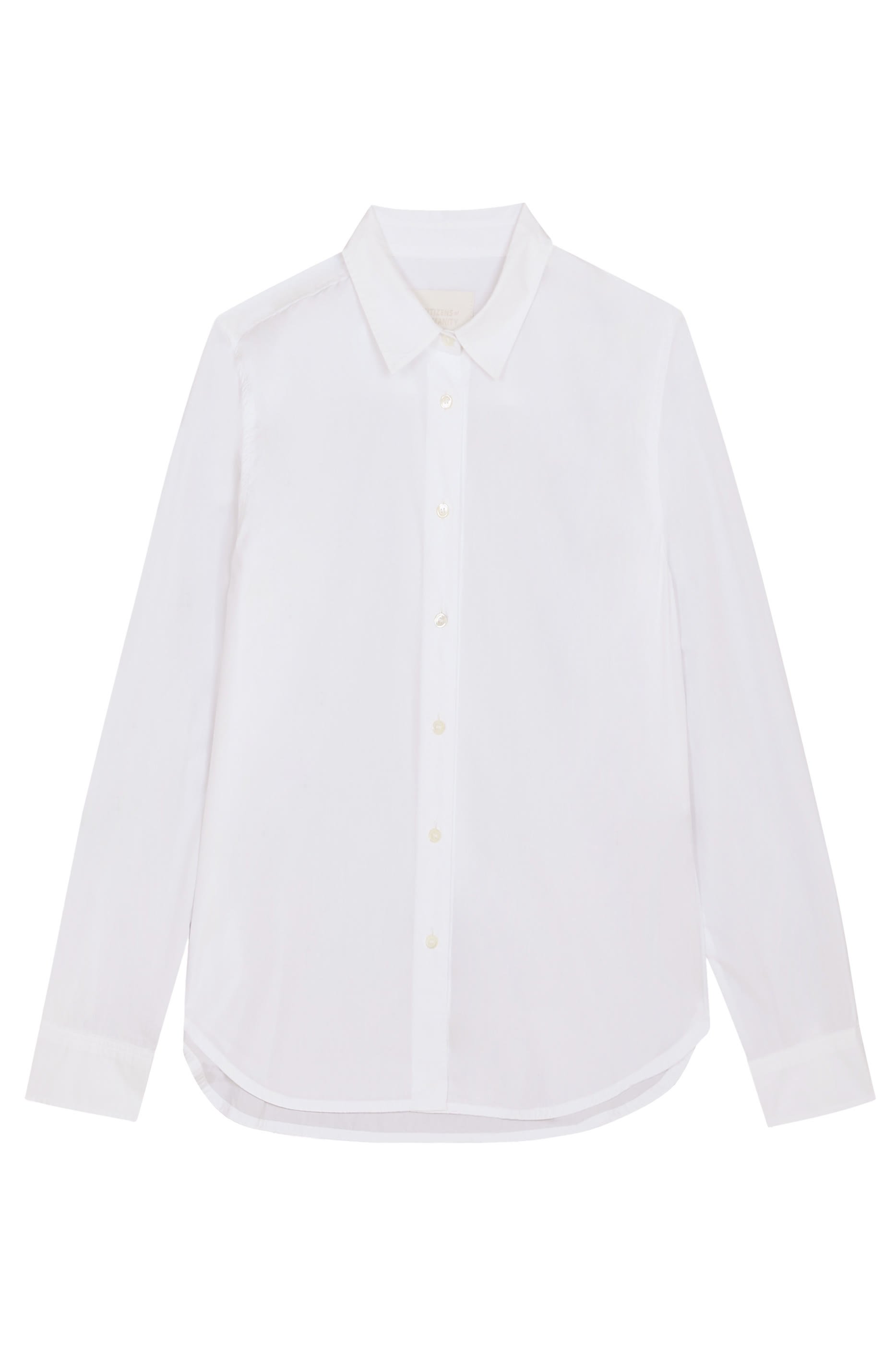 قميص أفني بقصة ضيقة 