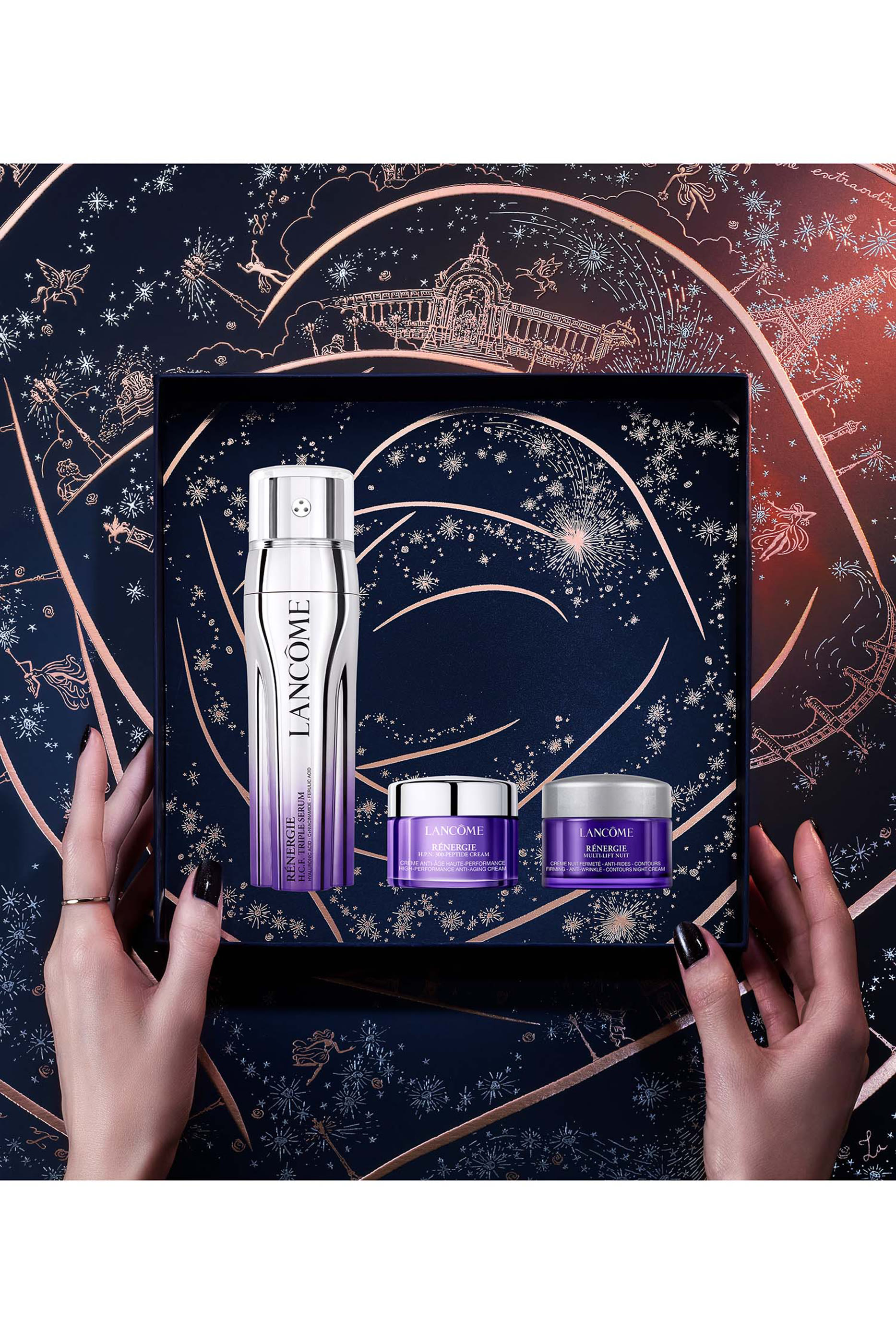 مجموعة هدايا سيروم ثلاثي رينرجي اتش سي اف