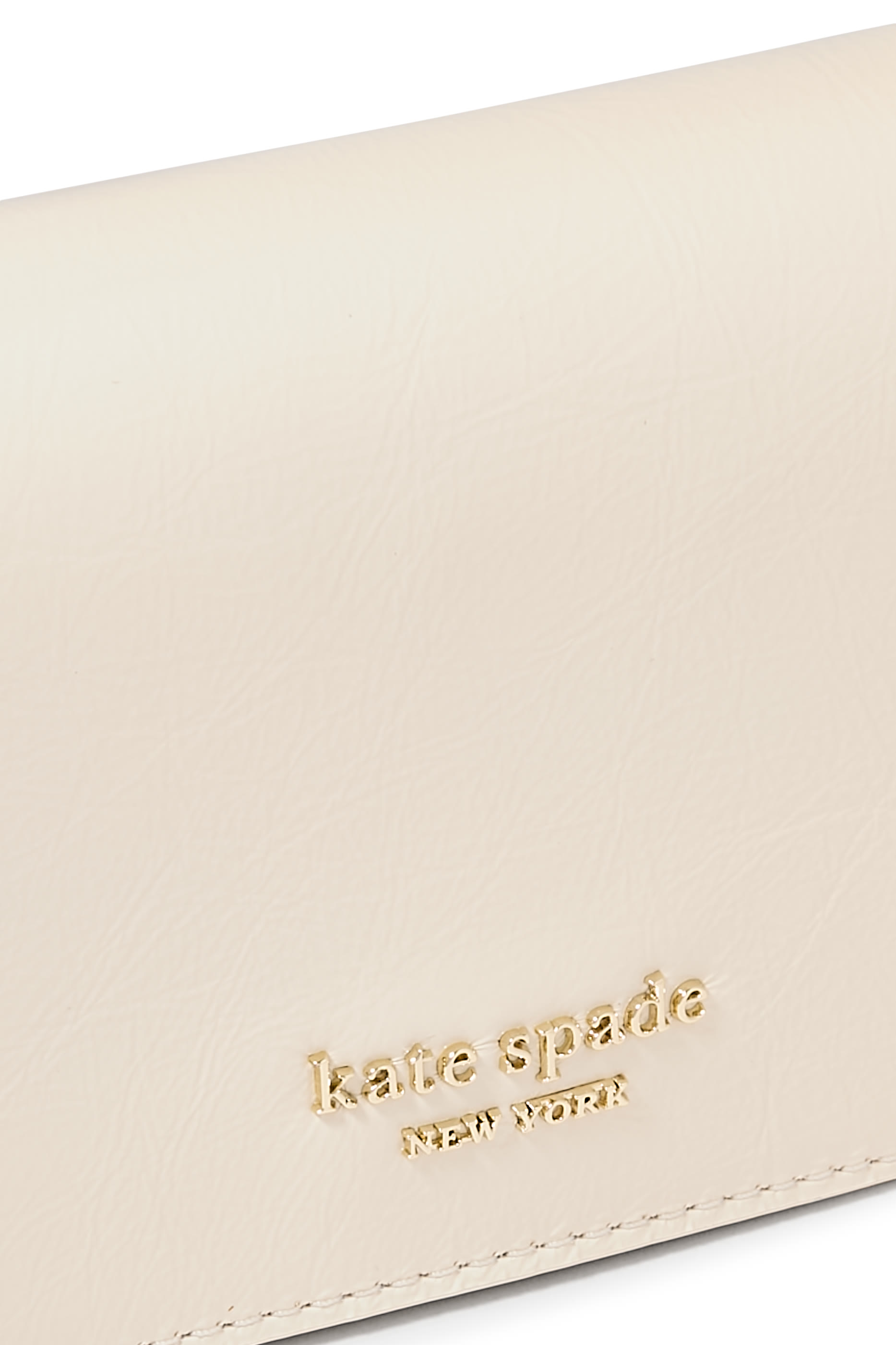 حقيبة بشعار الماركة جلد