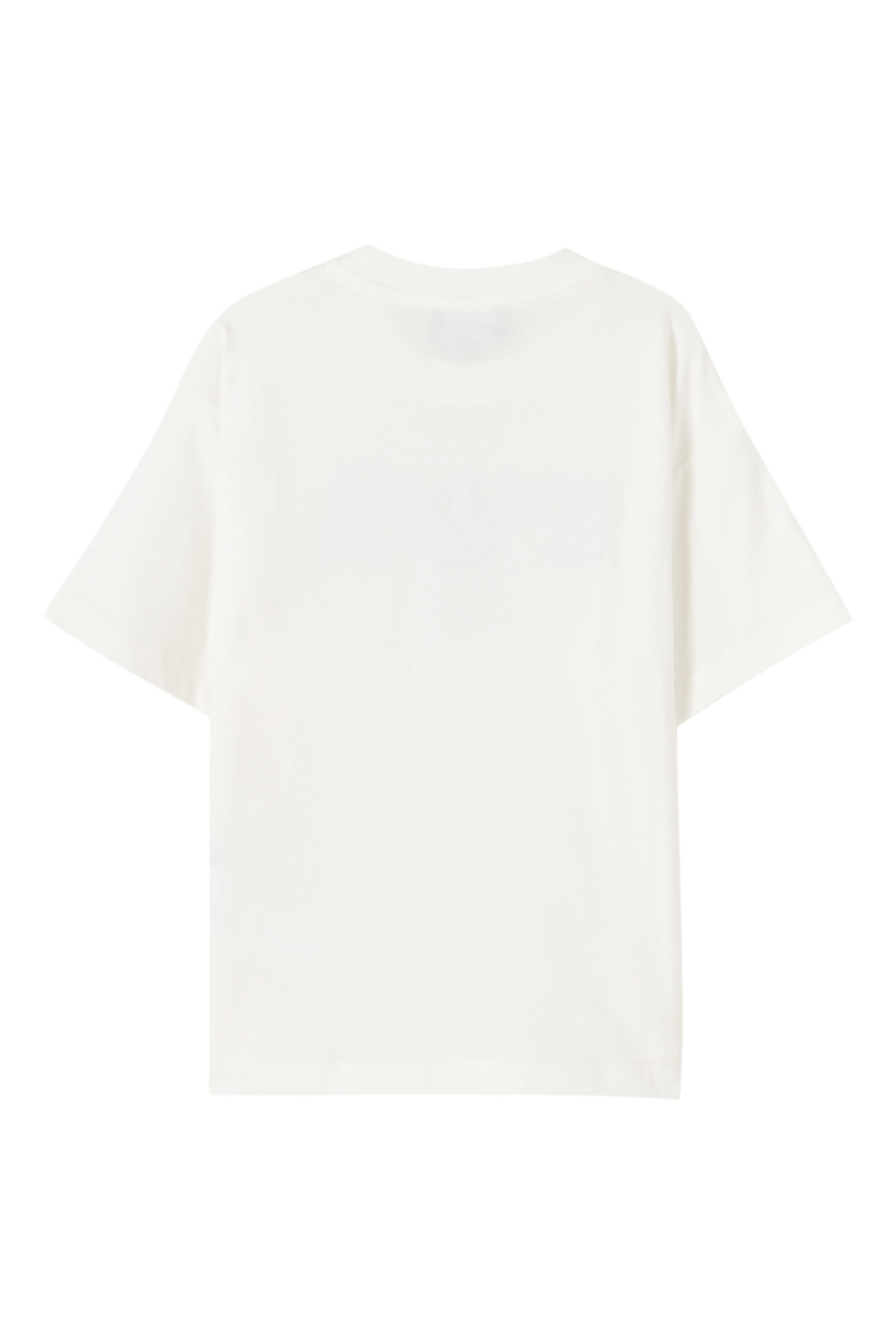 تيشيرت بطبعة شعار الماركة للأطفال 