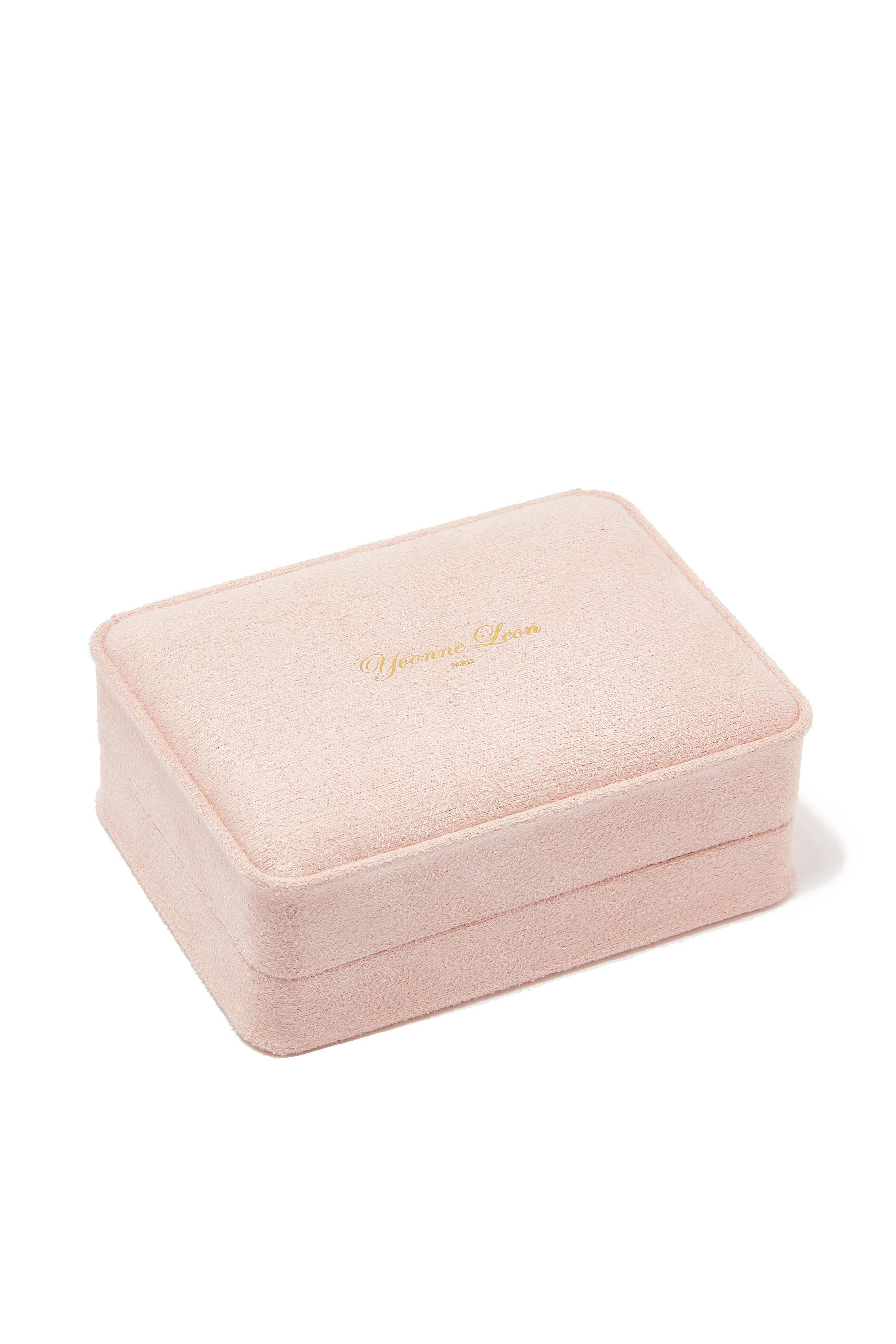 قلادة سوليتير مرصعة بالماس ذهب أصفر عيار 18