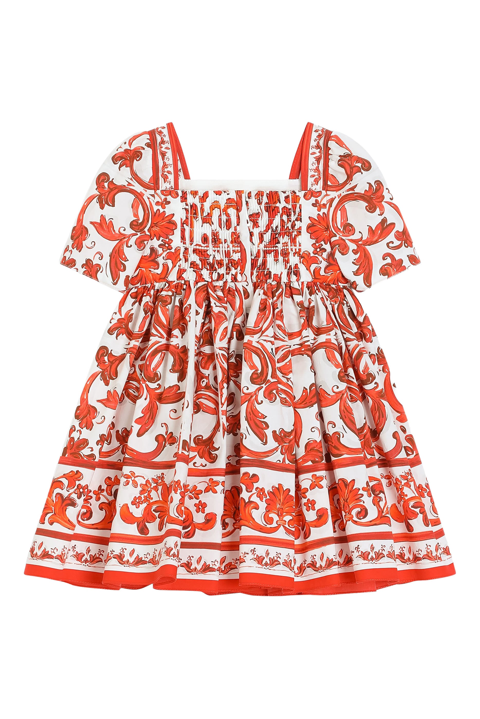 Kids Majolica Print Dress