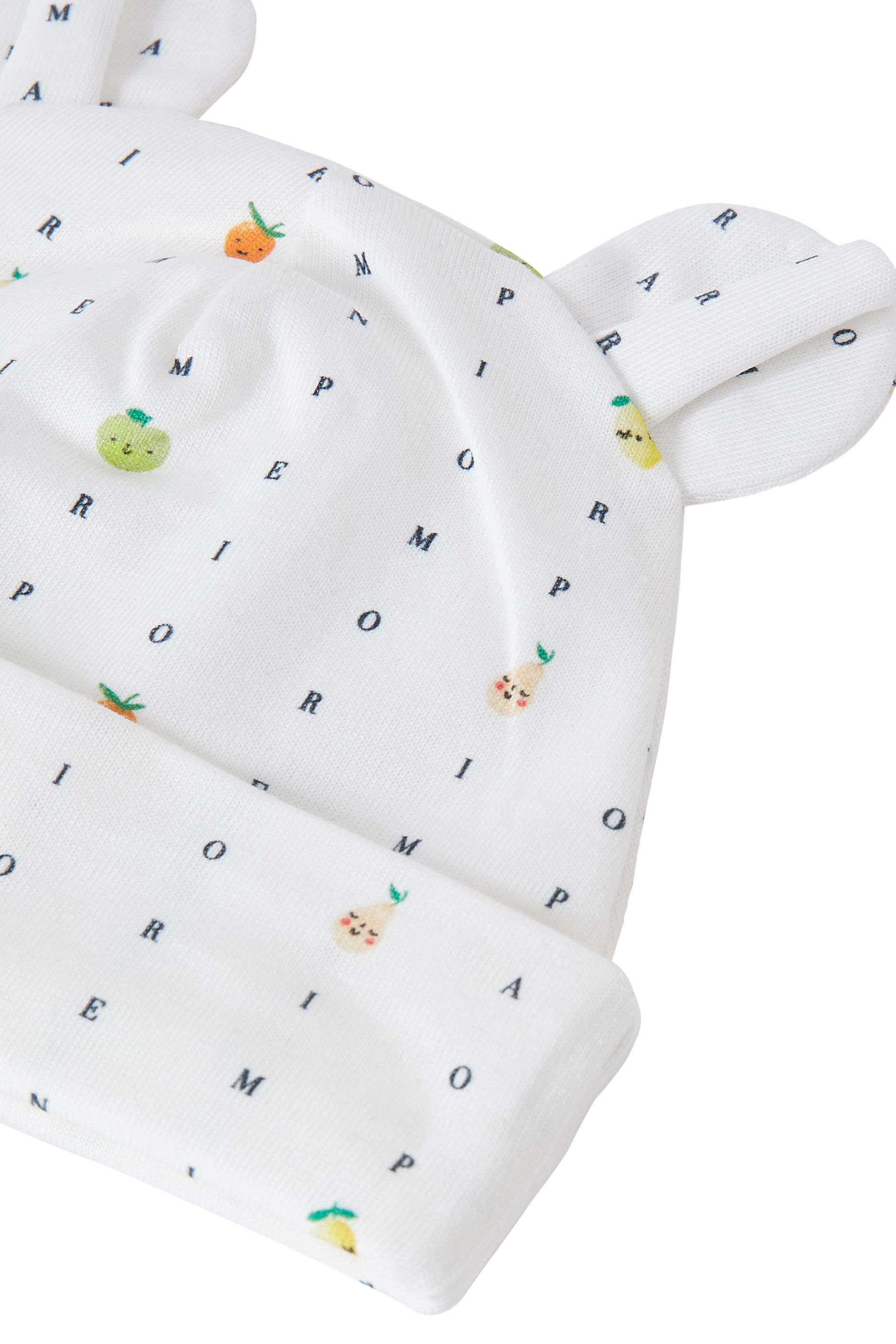 قبعة بيني بشعار الماركة للأطفال