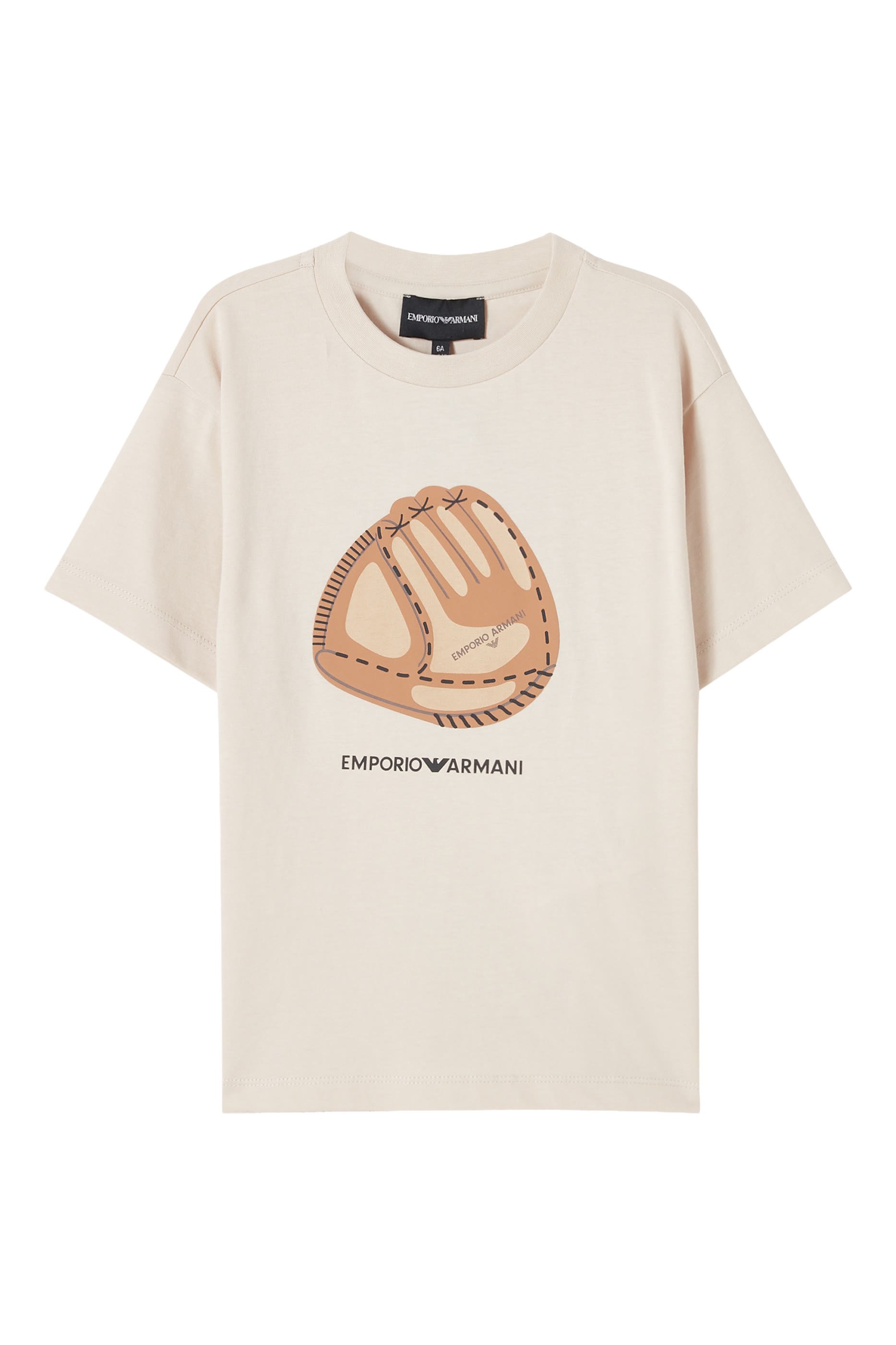 Kids  Baseball Hat Printed T-Shirt