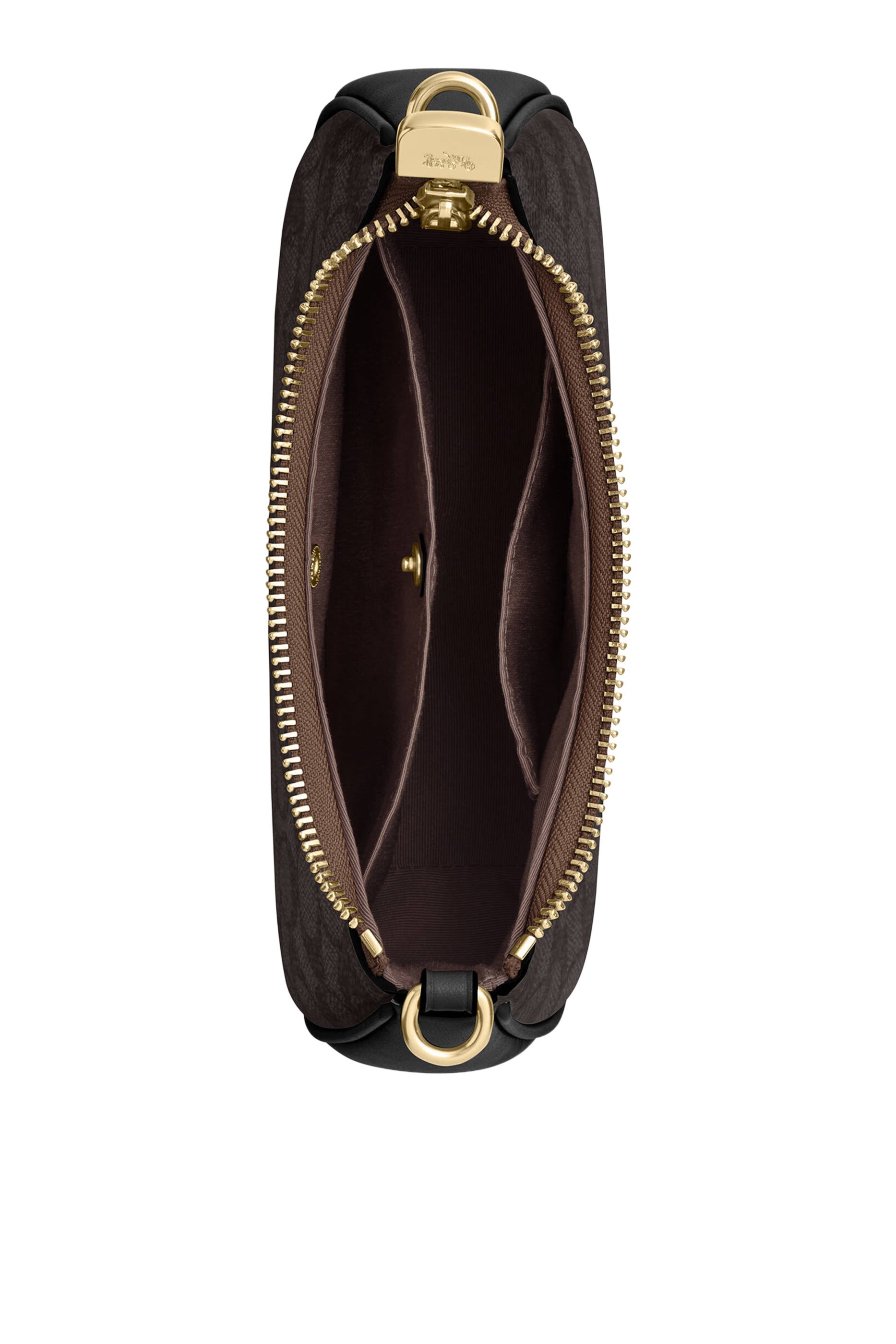 حقيبة كروس بودي تيري صغيرة قماش قنب محفور بشعار الماركة