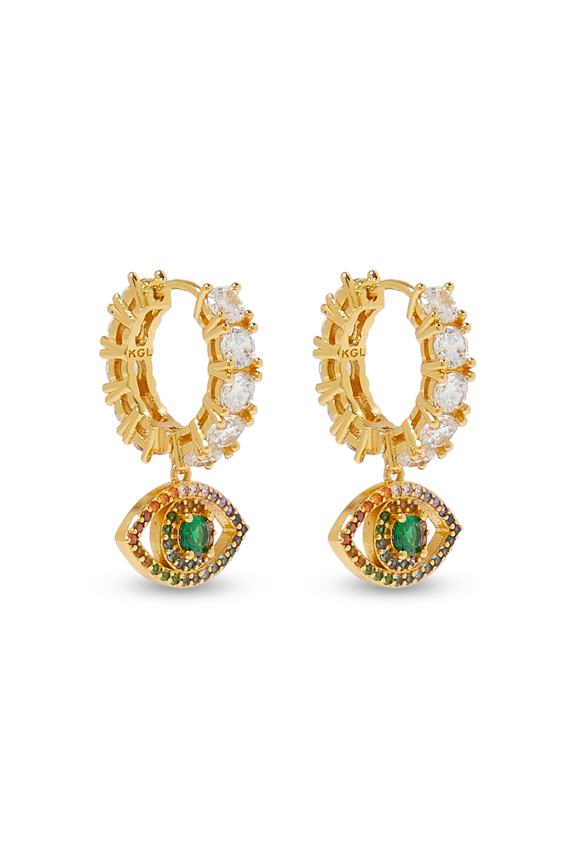 أقراط هاجي بتصميم عين حسود