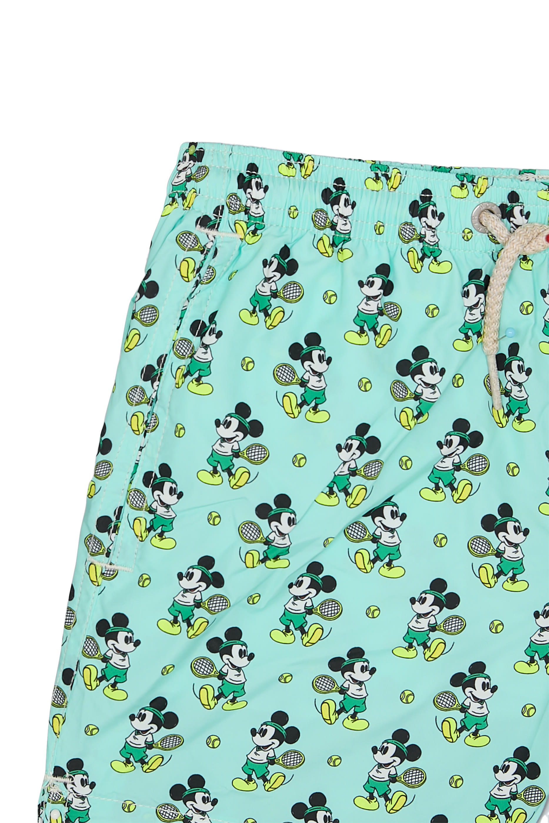 شورت سباحة بنقشة سنوبي بلعبة البادل خامة خفيفة للأطفال