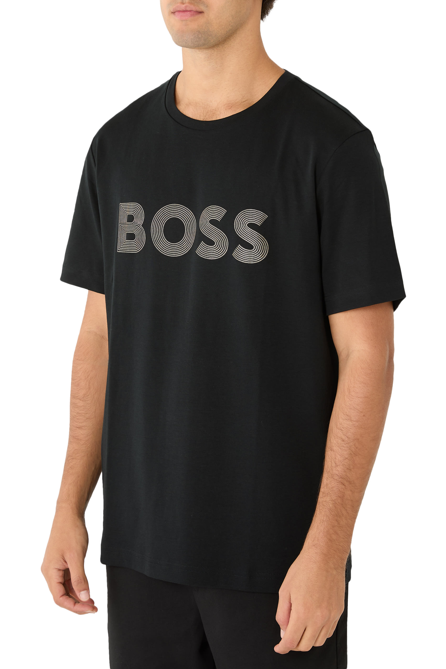 تيشيرت بشعار الماركة قطن بيما