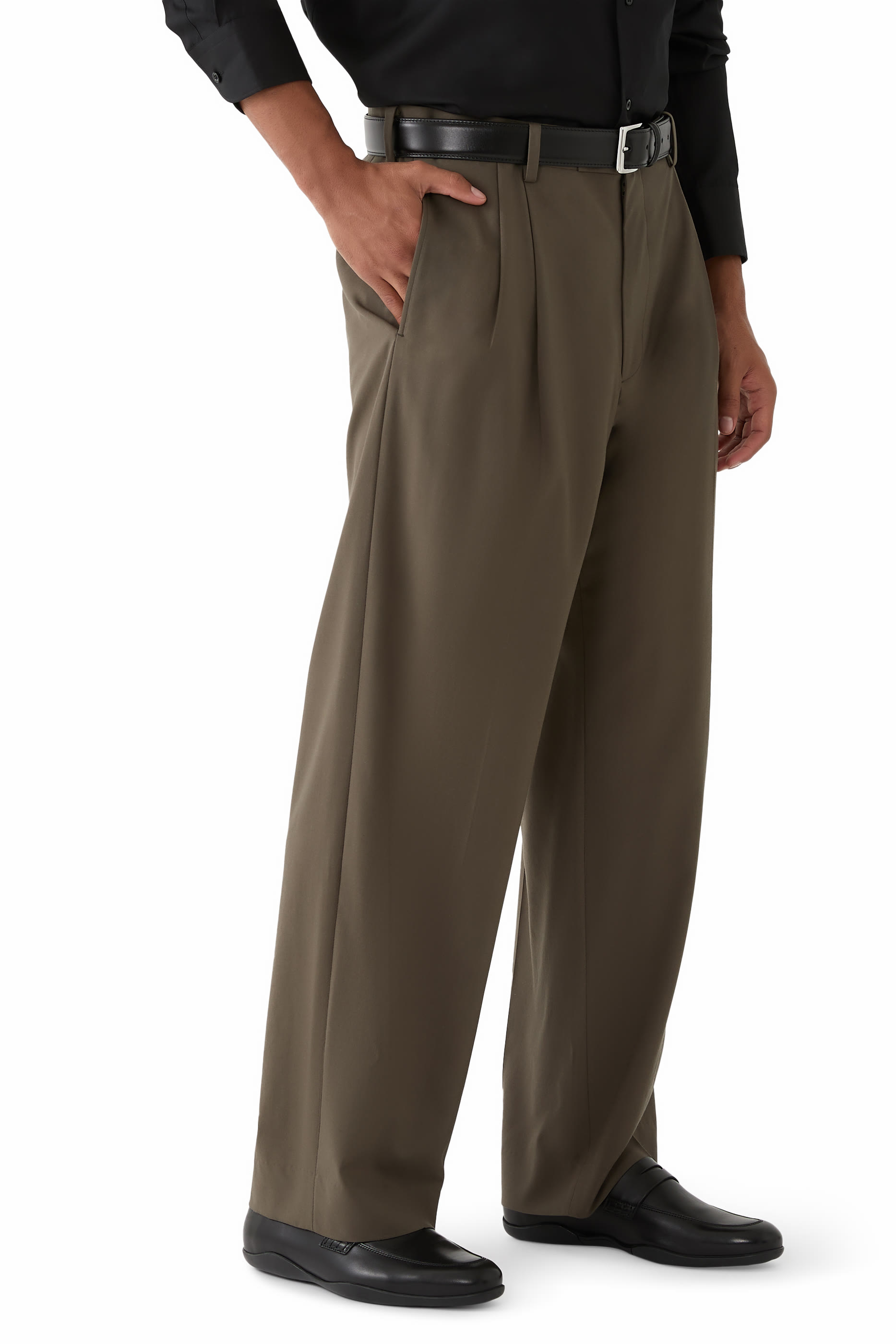 حذاء داونينغ جي جلد ناعم