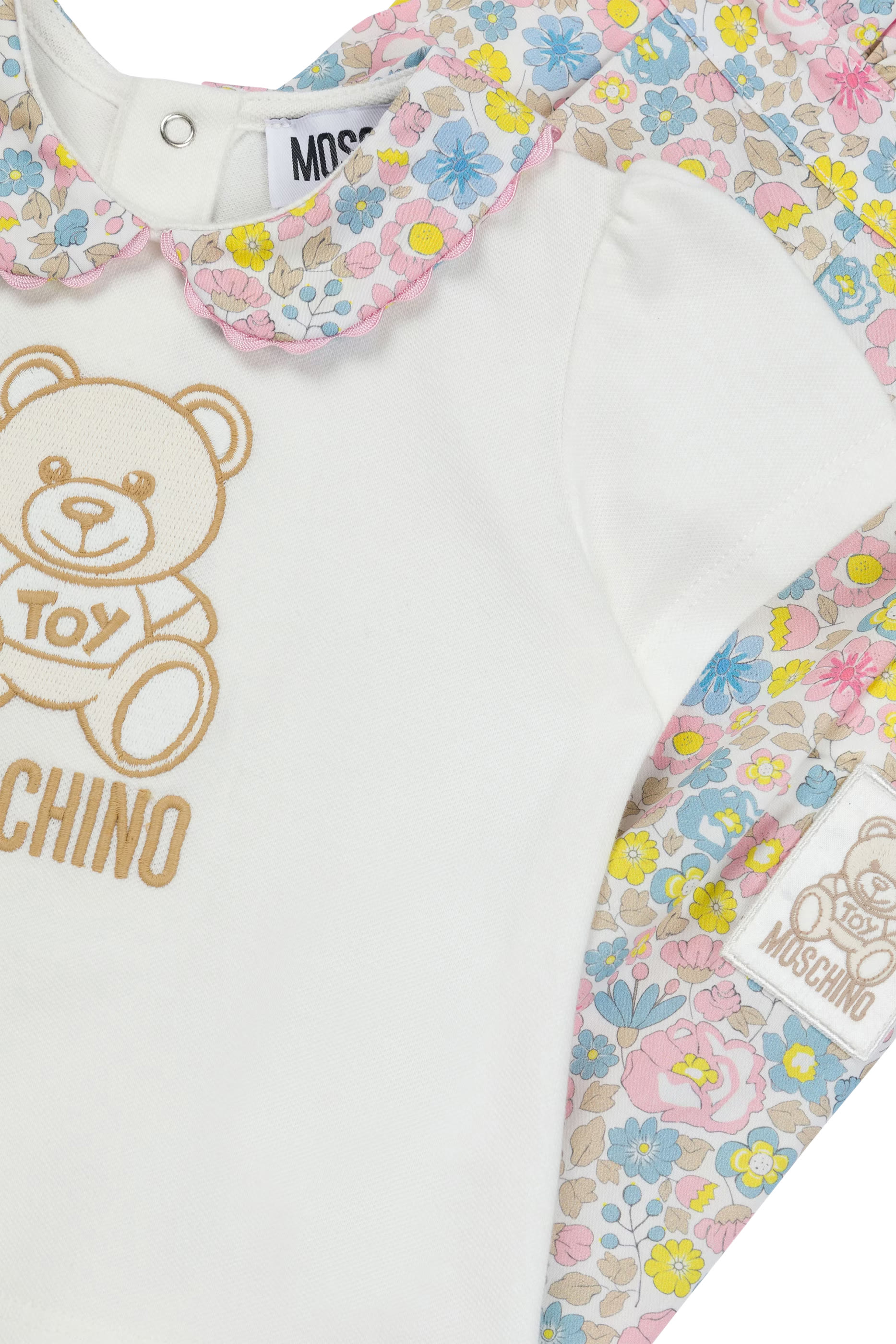 طقم بلوزة وبنطال بنقشة للأطفال