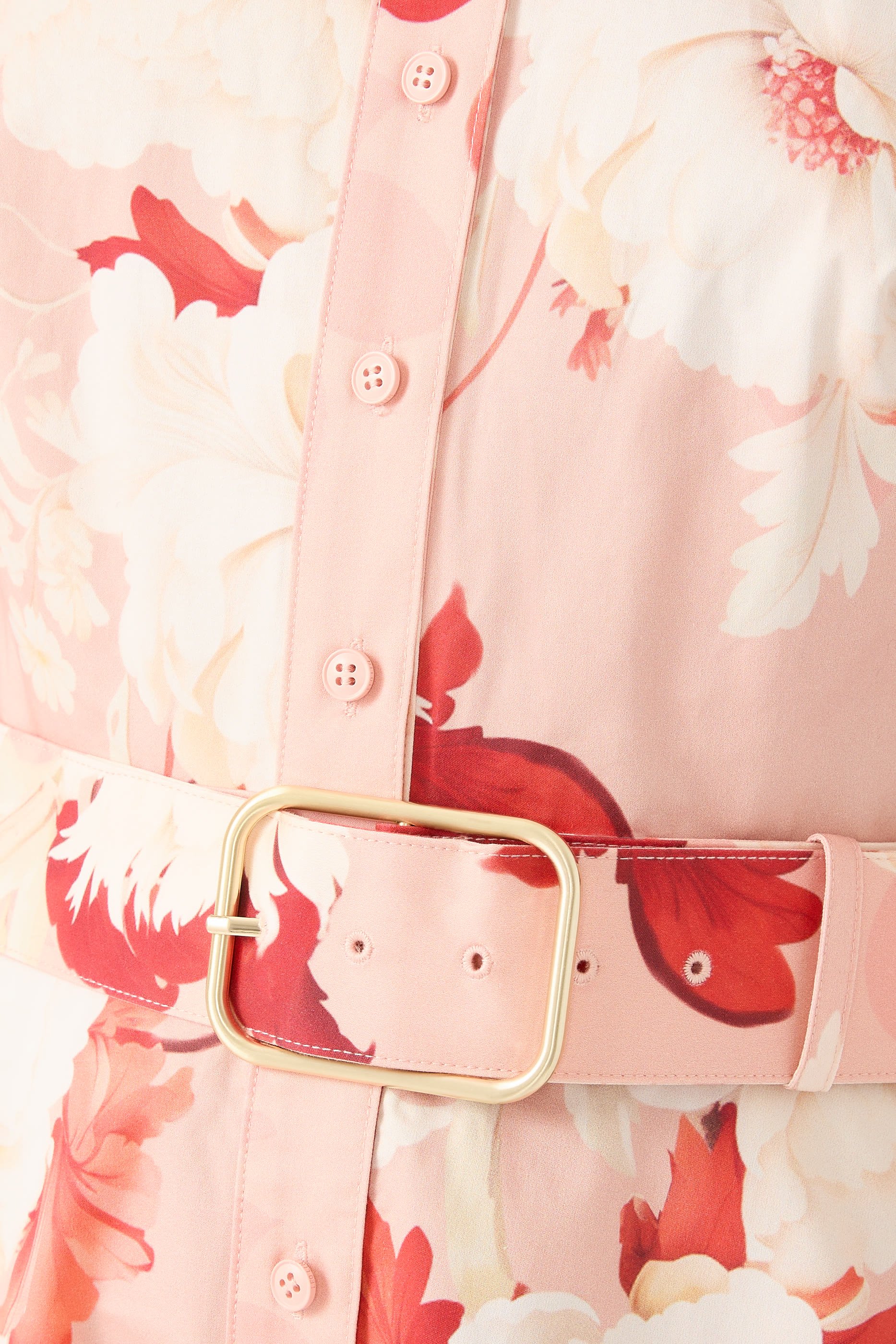 فستان بيانكا متوسط الطول بأكمام قصيرة