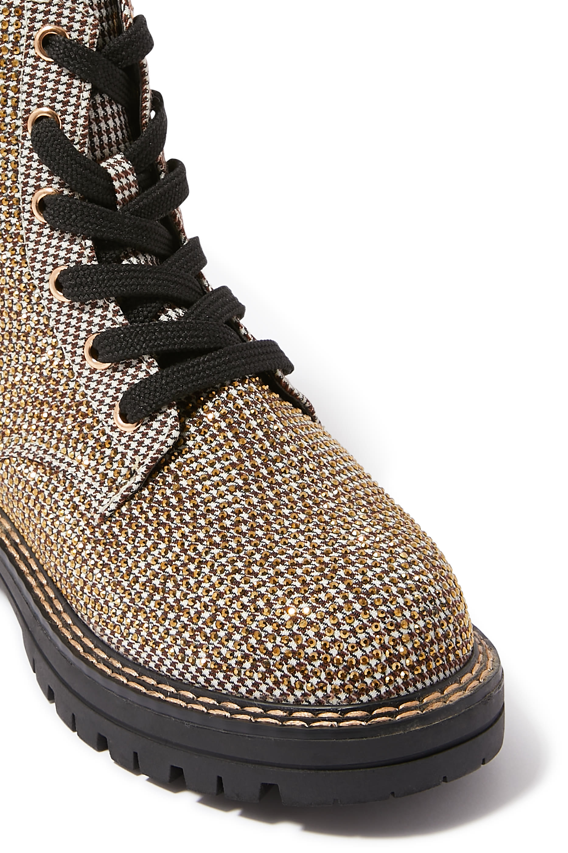 بوت صغير بطول الكاحل قماش بيرلينجتون للأطفال