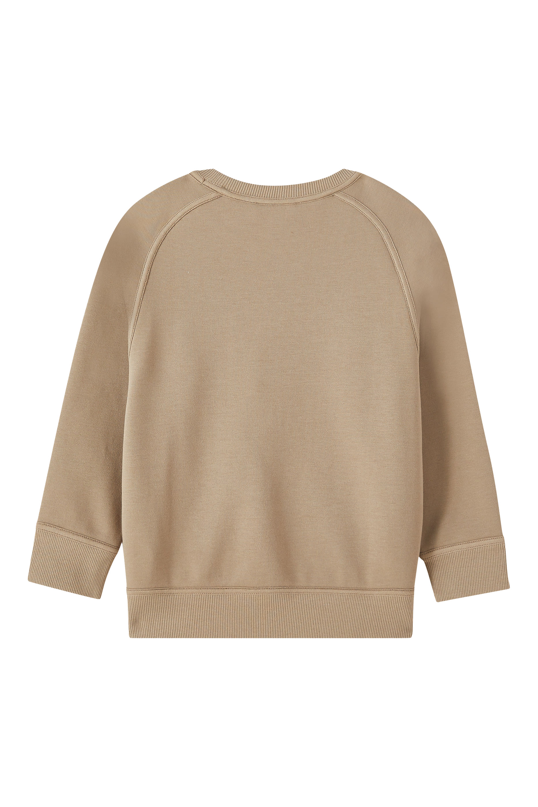 سويت شيرت مطرز بشعار الماركة للأطفال