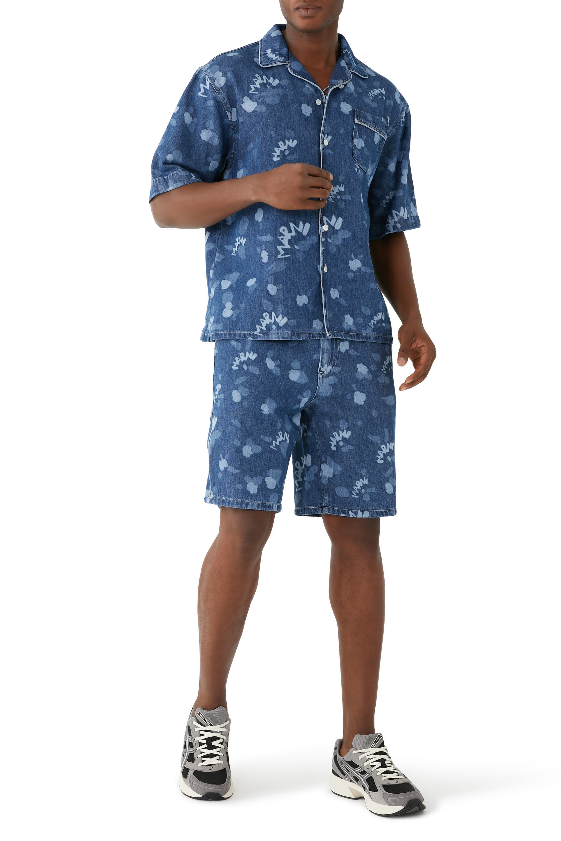 قميص بولينج دنيم