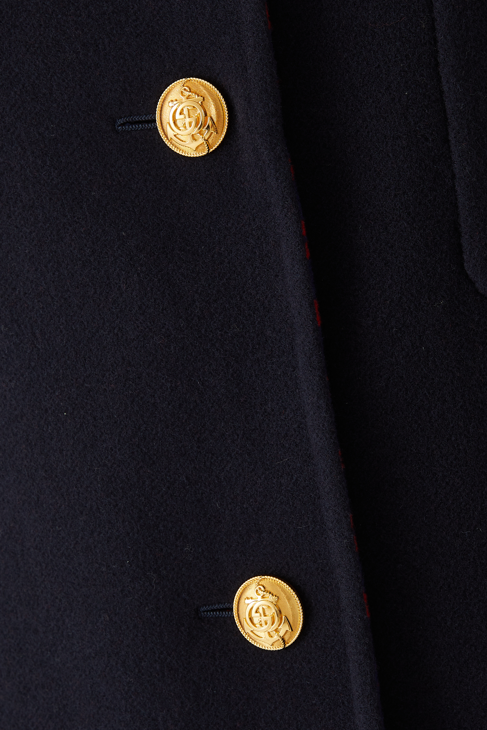 معطف بوجهين صوف حريري