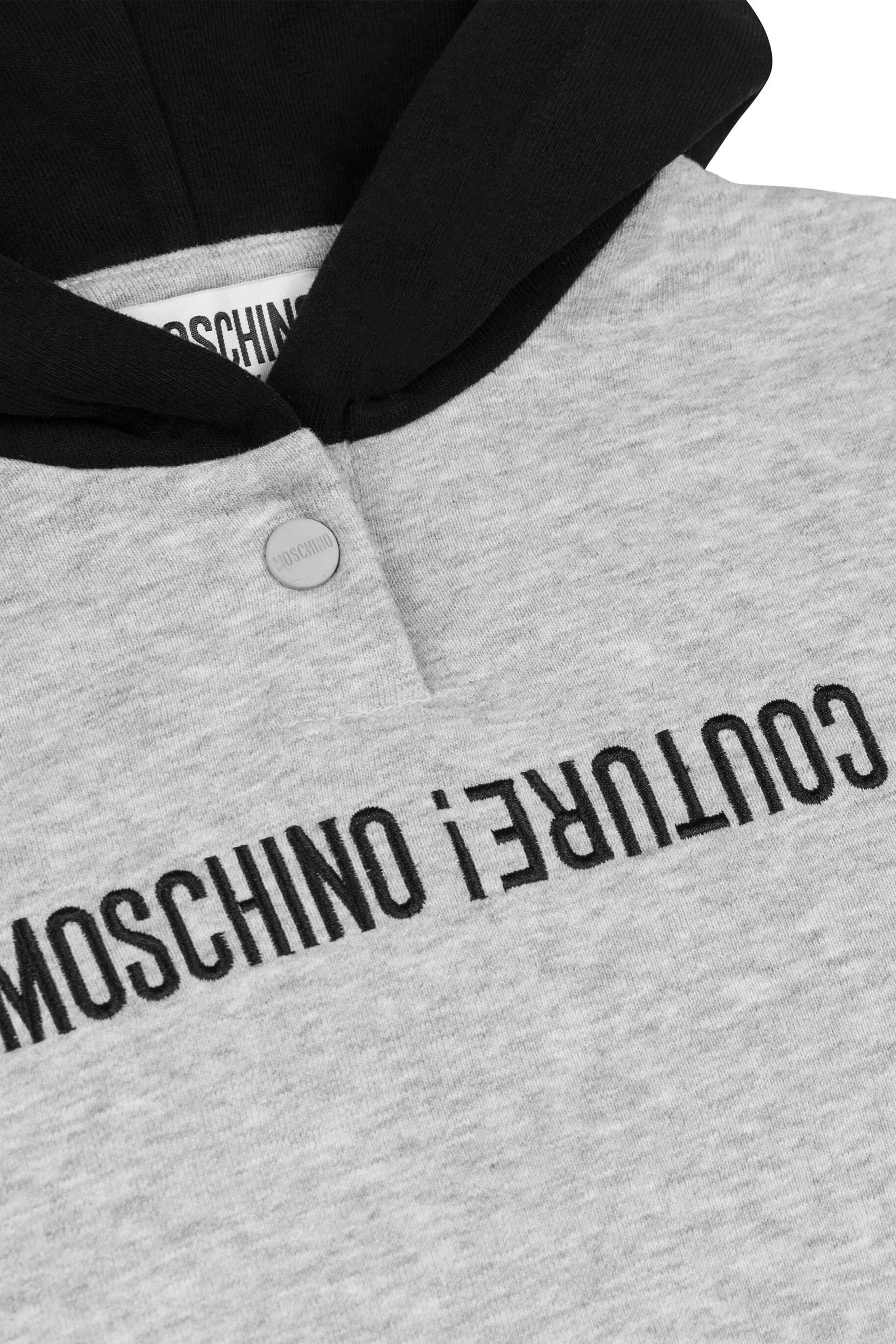 هودي بشعار الماركة بتصميم مقلوب للأطفال