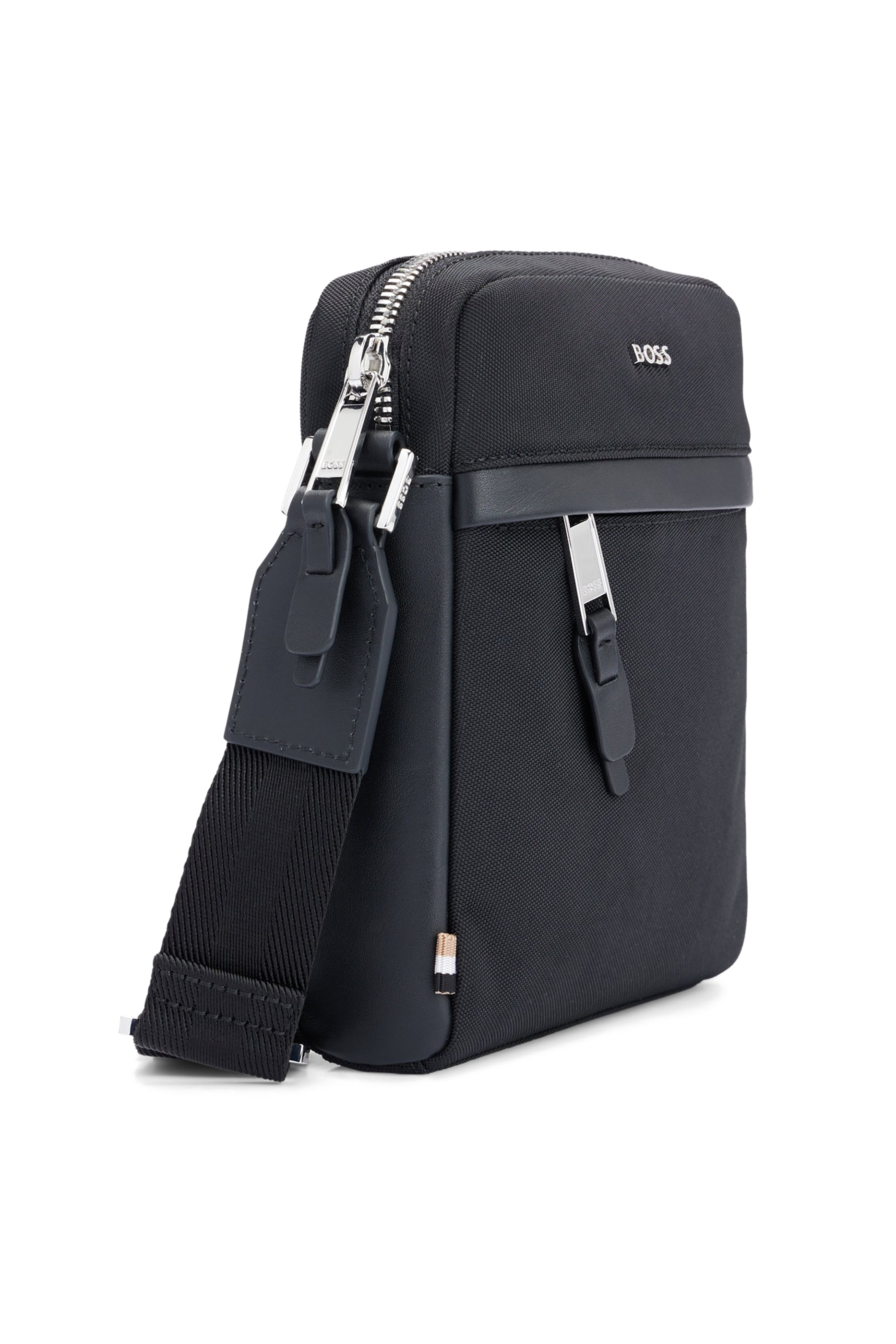 حقيبة ريبورتر بسحاب وحروف شعار الماركة