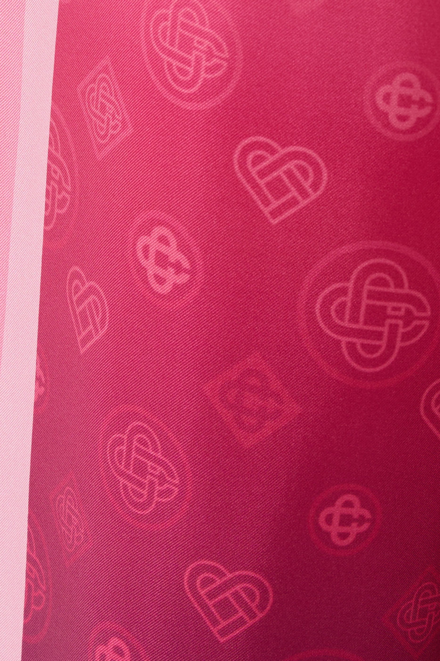 بنطال بحروف شعار الماركة حرير