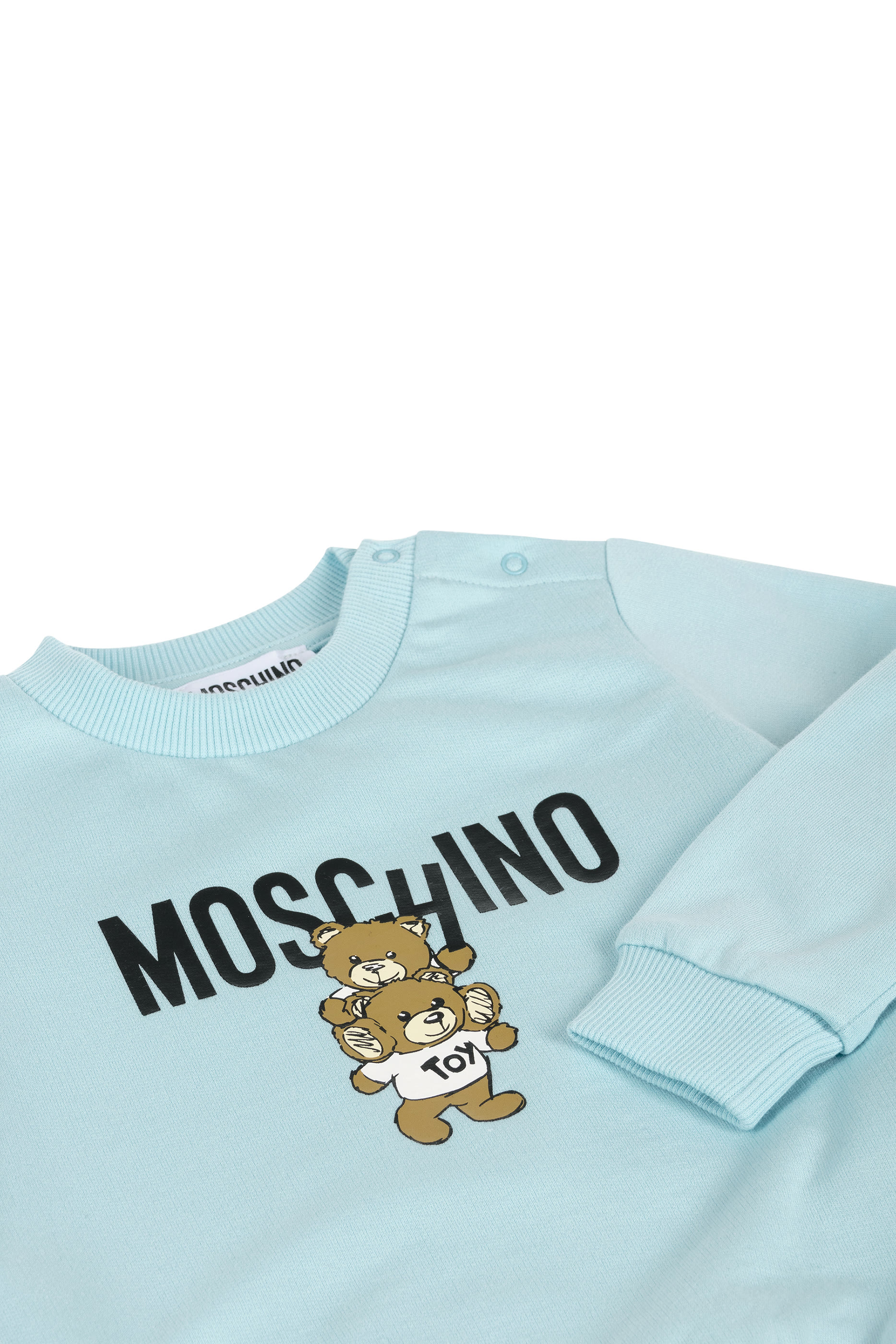 بدلة رياضية بطبعة الدب تيدي قطن وصوف للأطفال