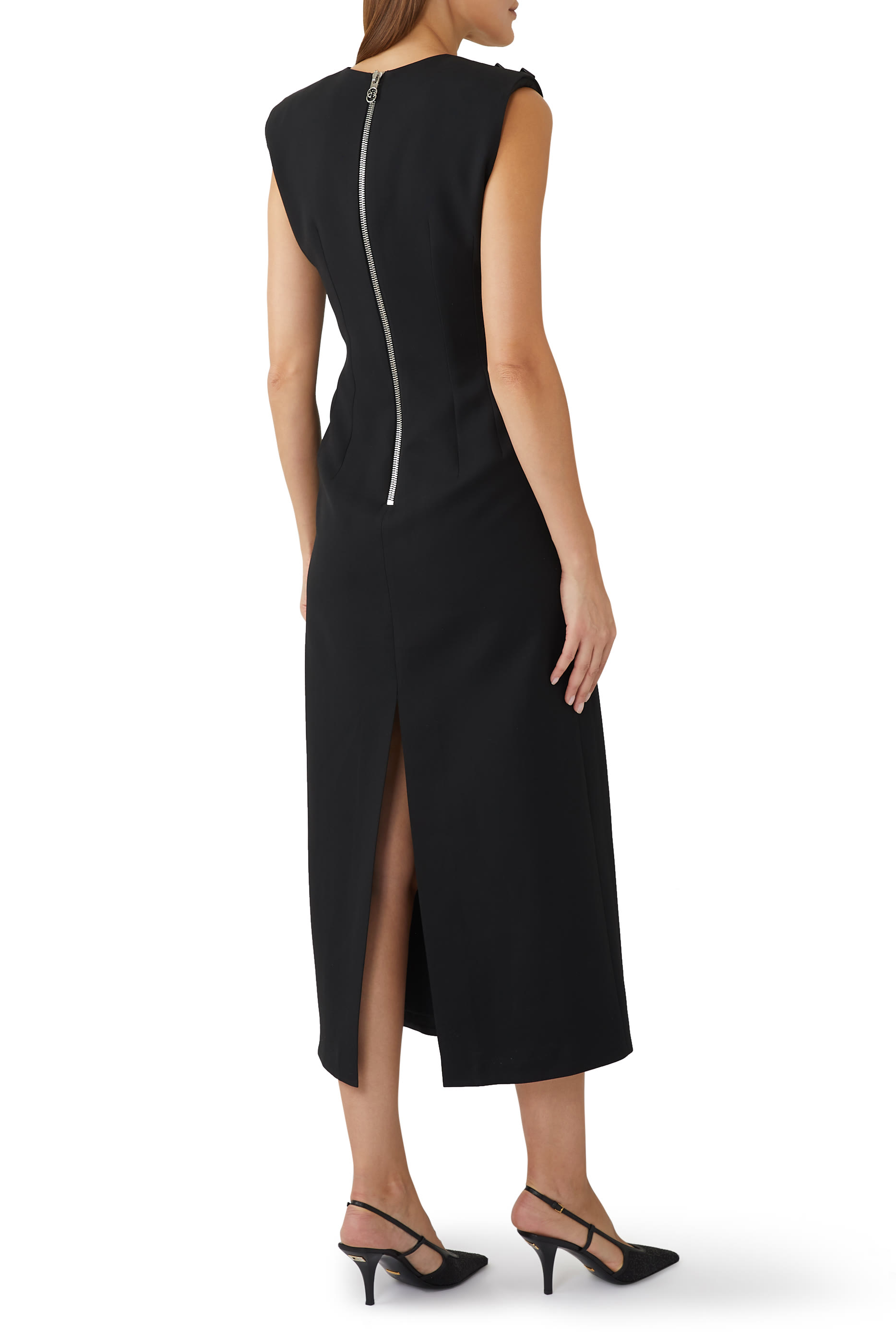 فستان كريب صوف