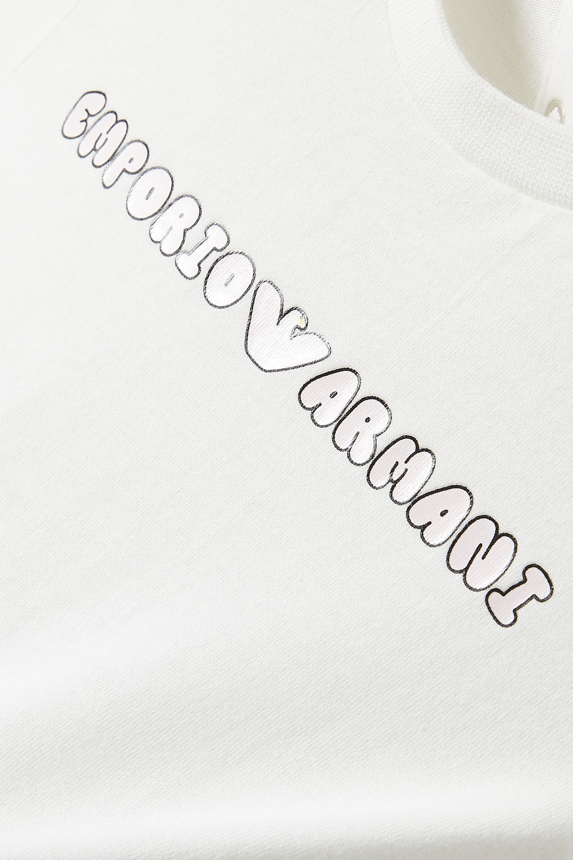 تيشيرت  بطبعة شعار الماركة للأطفال