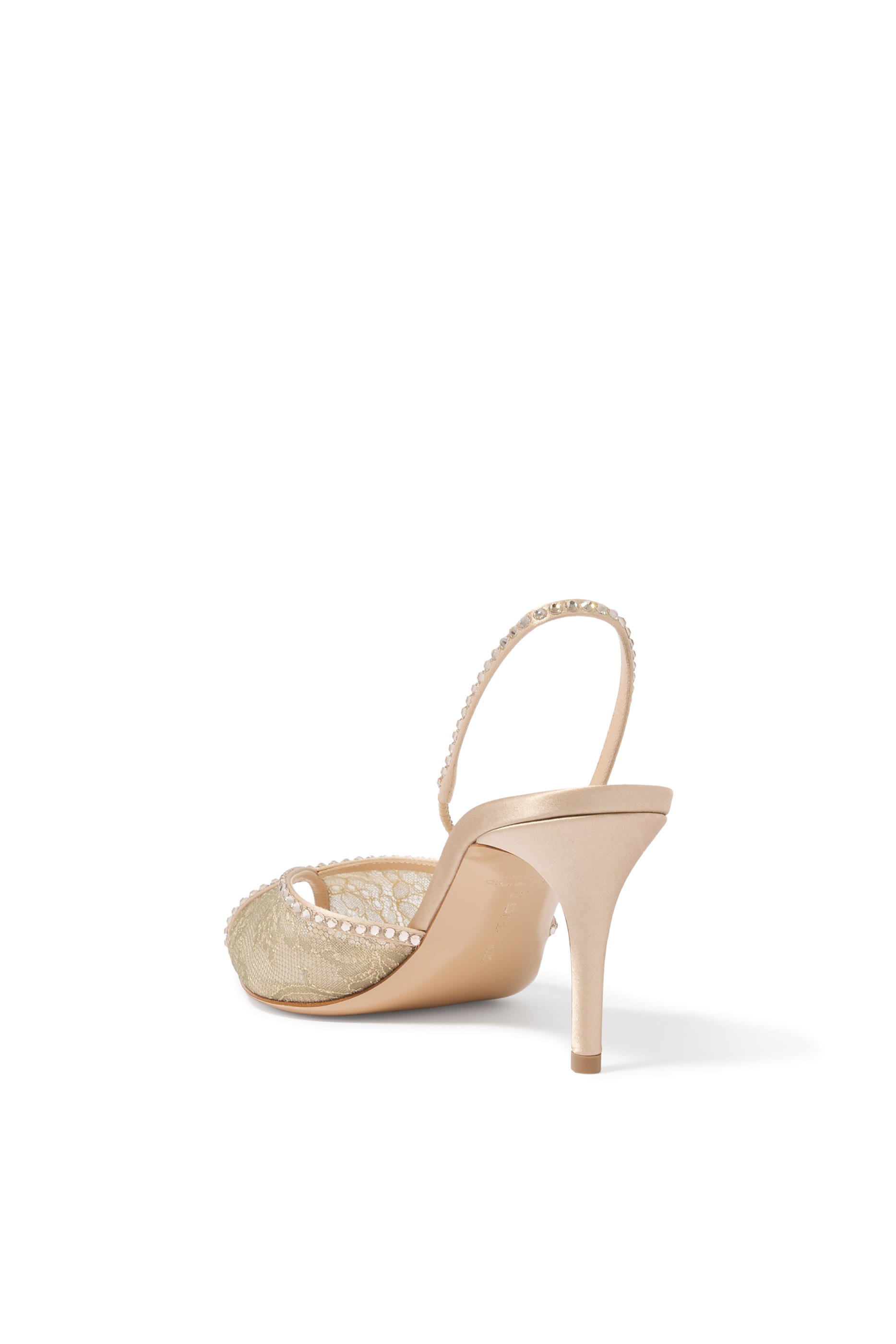 صندل كاتي 75 بسير خلفي دانتيل