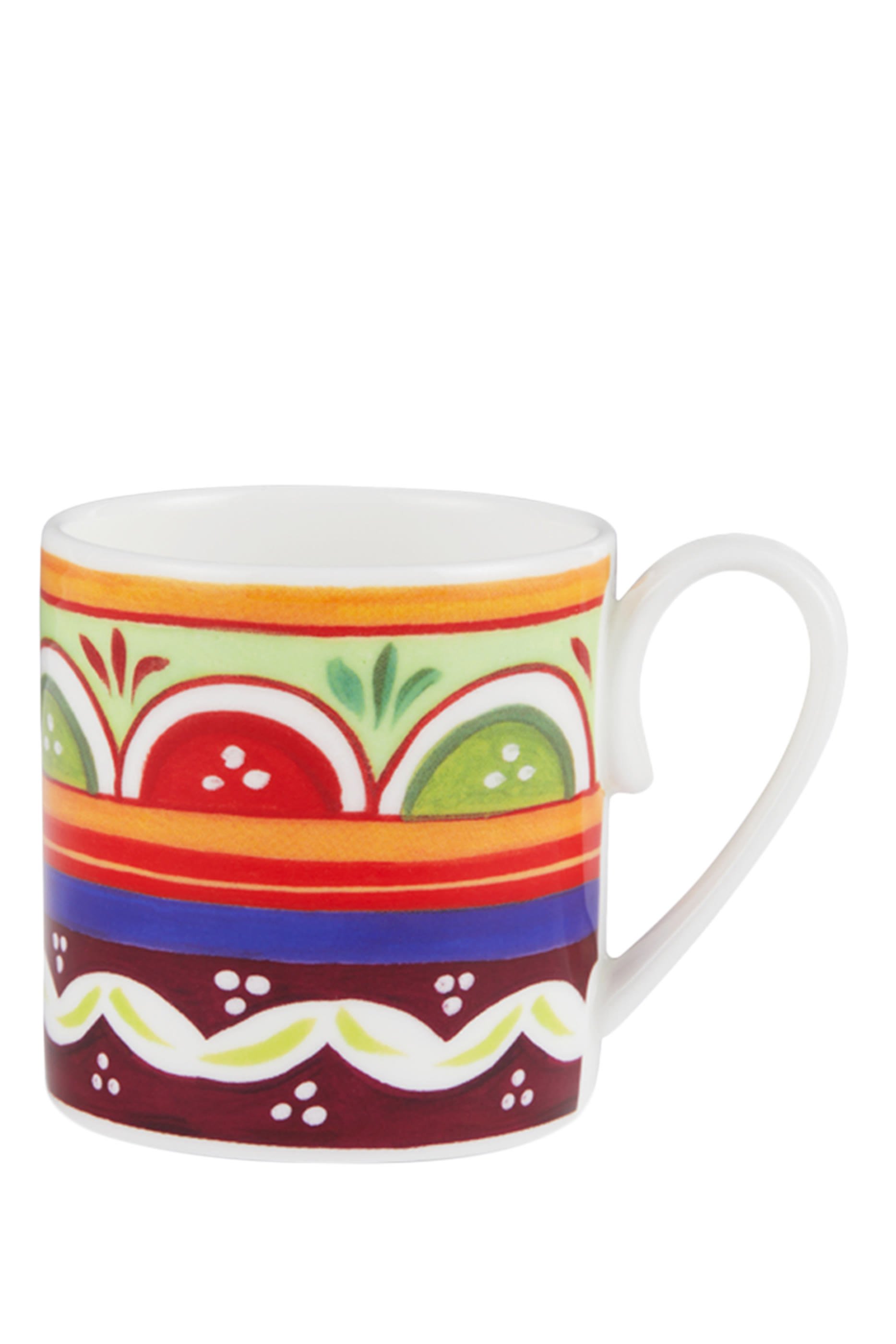 طبق وفنجان قهوة كاريتو ايزولا بورسلين فاخر