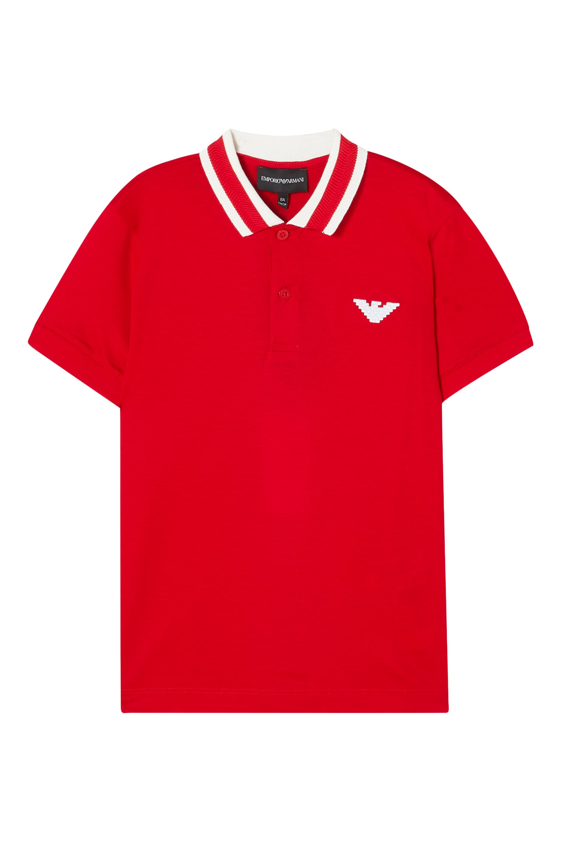 قميص بولو بشعار الماركة للأطفال