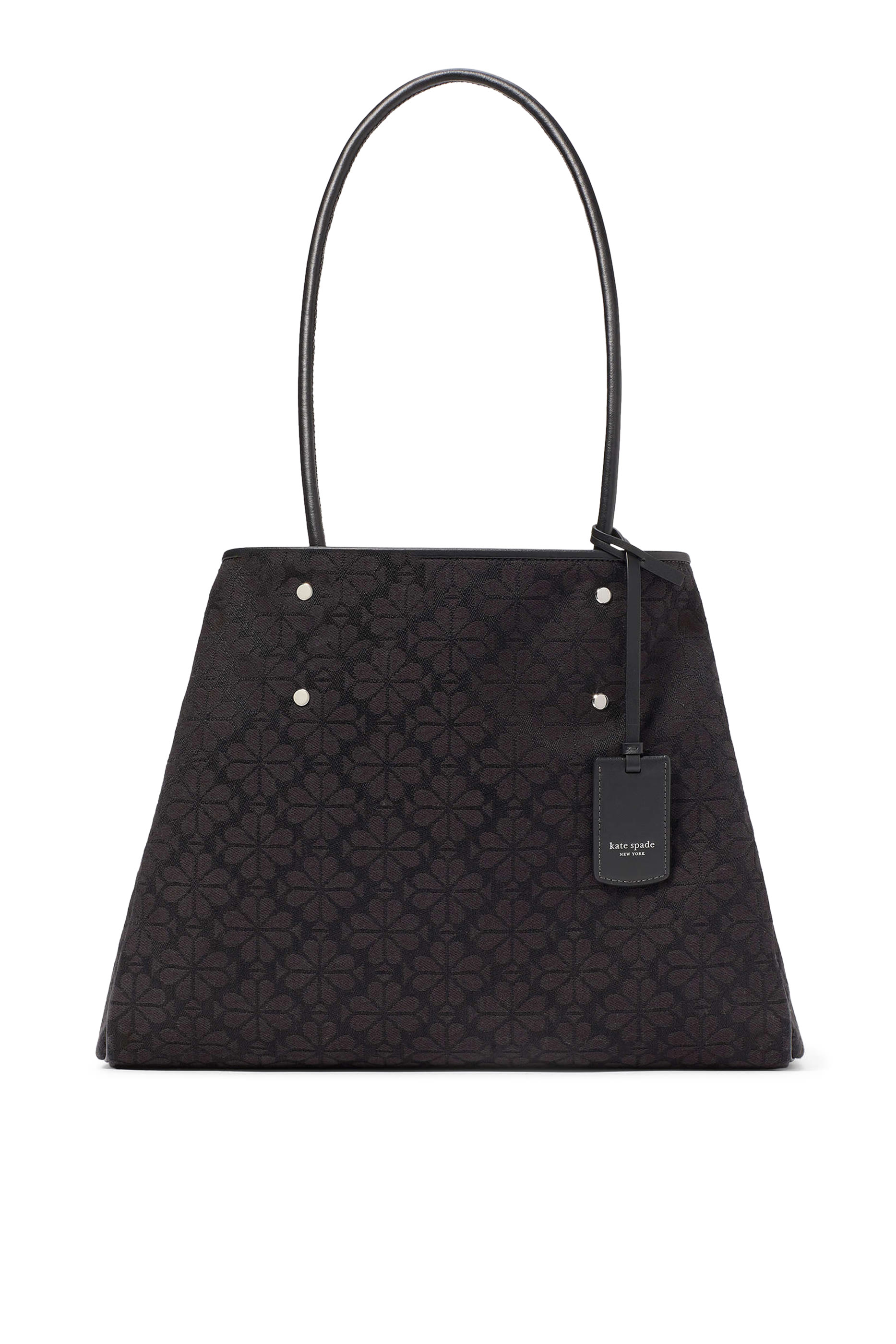 حقيبة يد كبيرة ايفريثينج بنقشة زهور بالشكل البستوني جاكار