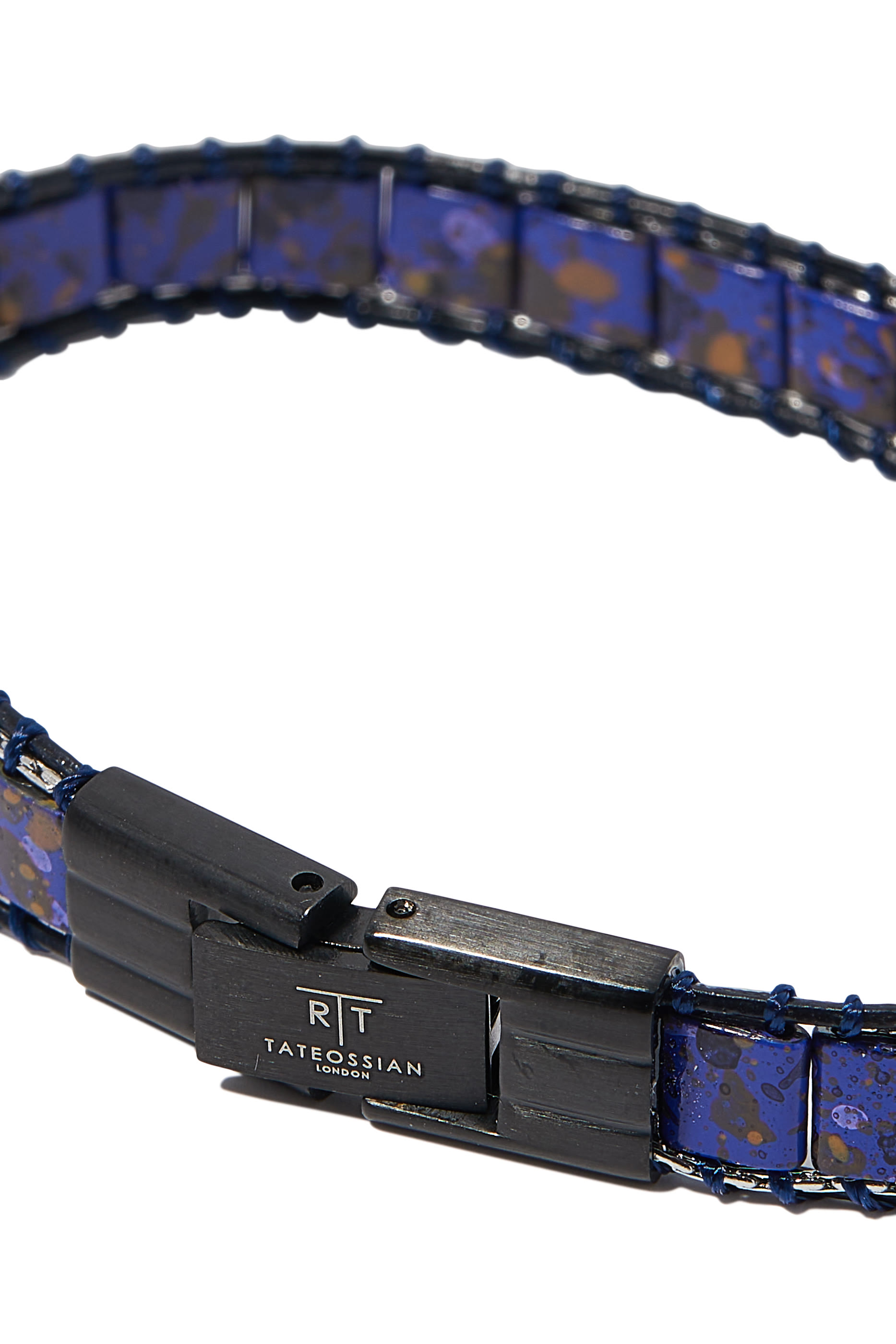 سوار موزاييك مرصع بخرز زجاجي