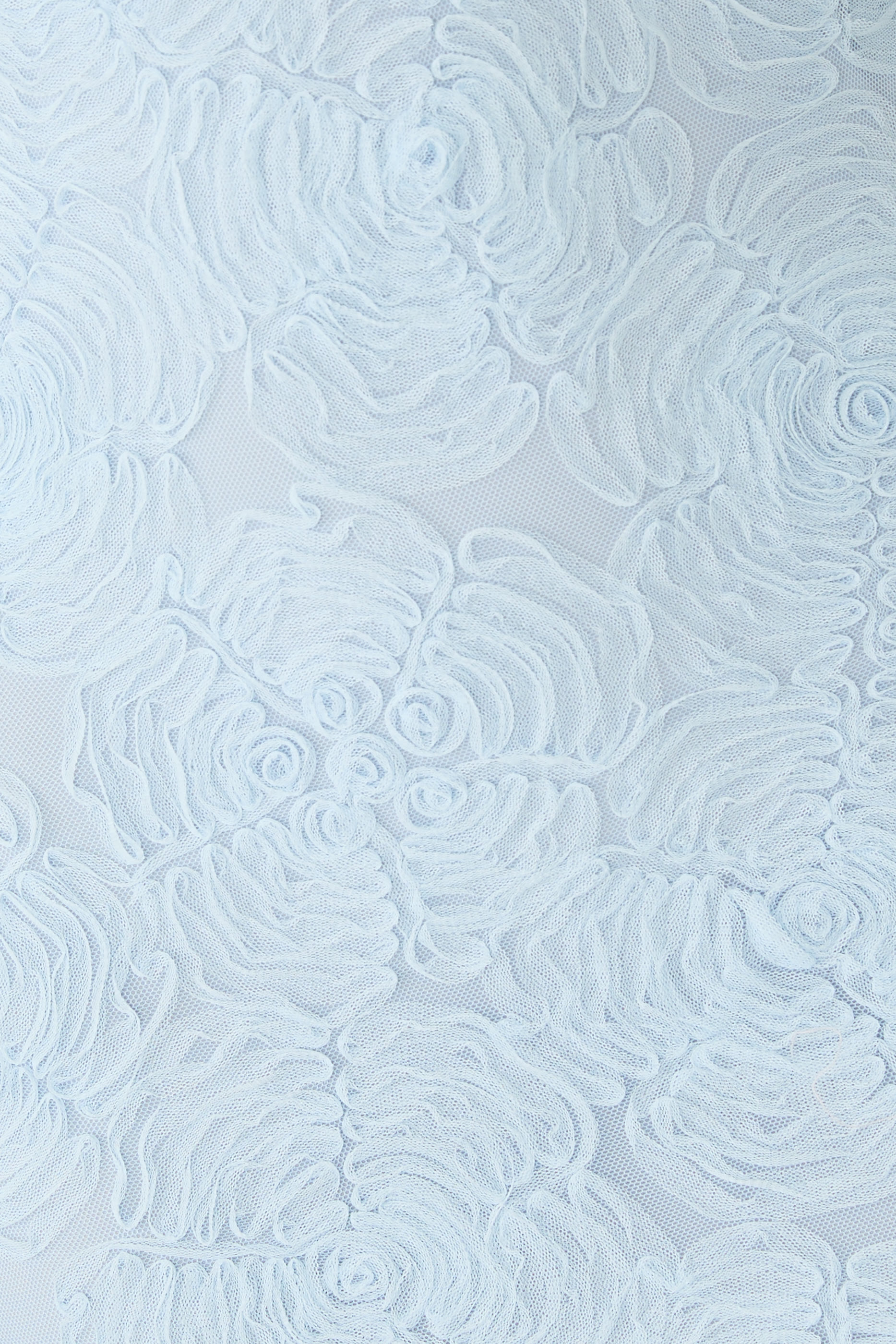 Mesh Frill Mini Dress