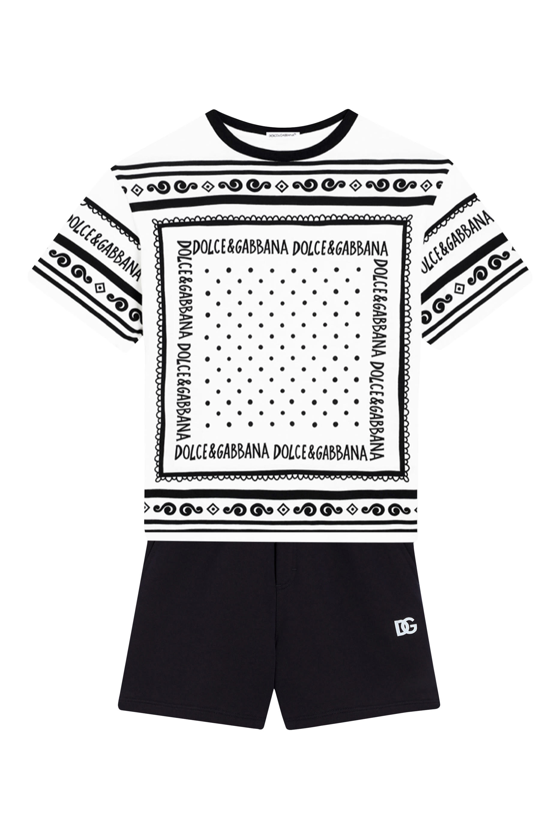 تيشيرت بطبعة باندانا جرسيه للأطفال