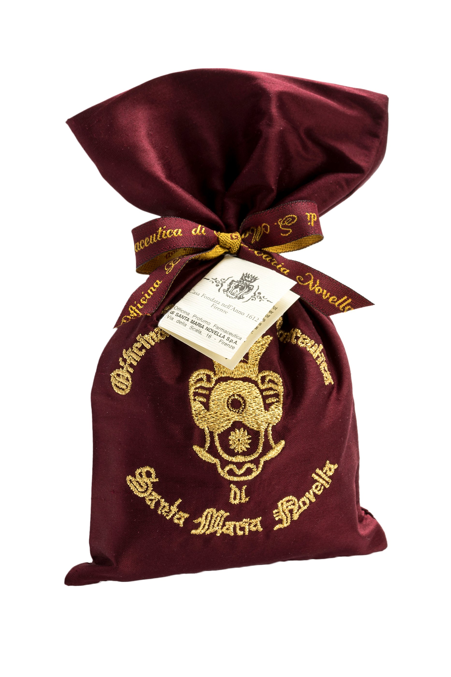 كيس حرير بوت بوري مزين بتطريزات